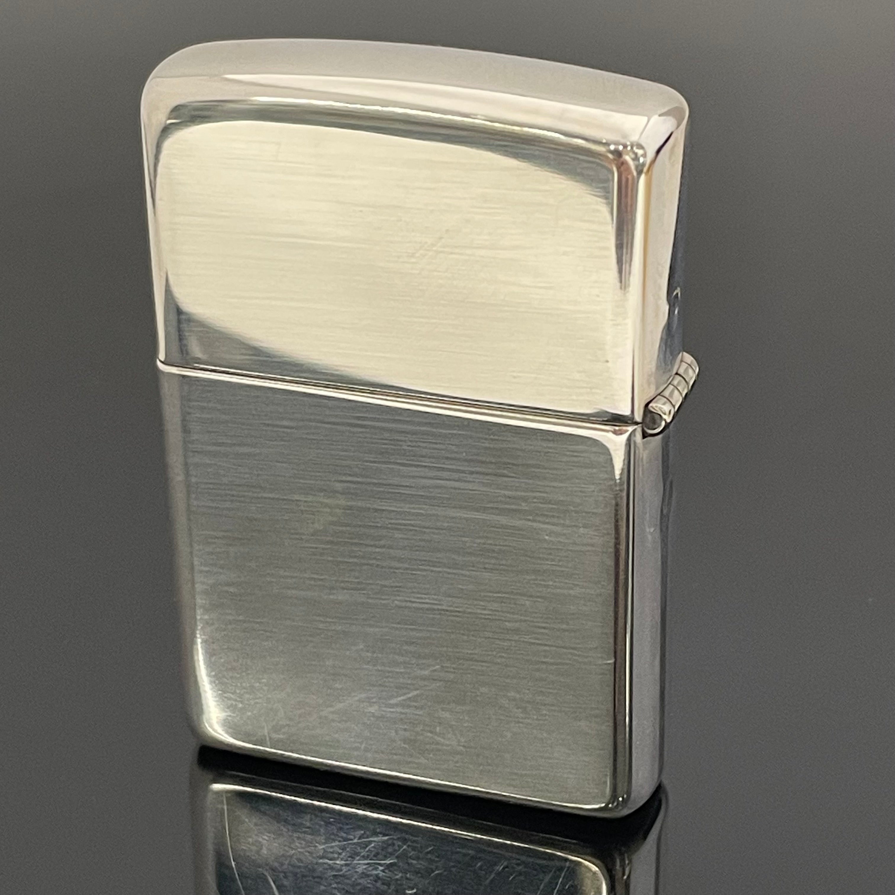 【送料無料】_ Zippo_(ジッポ)_オイルライター _windy 1999年製 _スターリングシルバー_ 未使用品