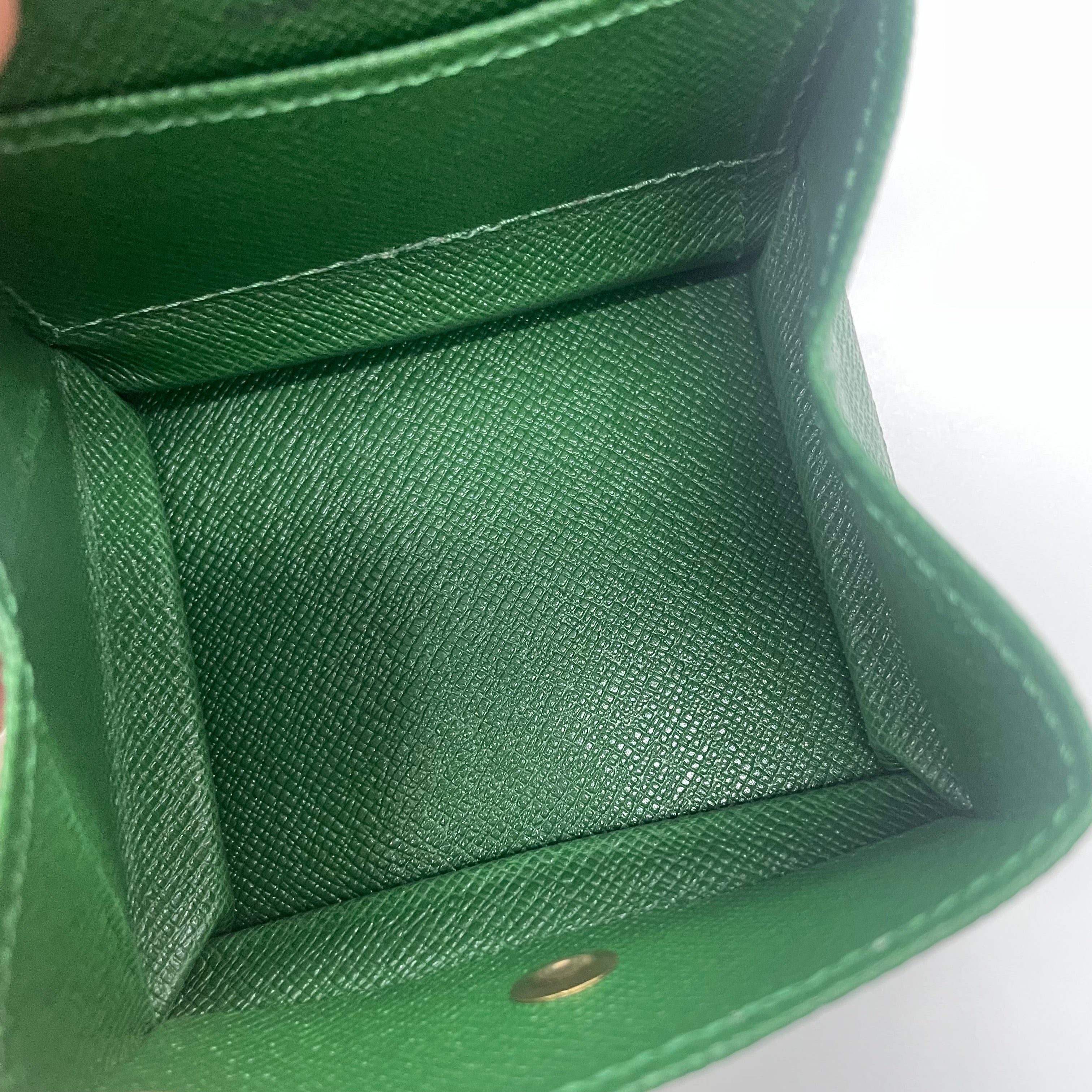 【送料無料】_ LOUIS VUITTON_(ルイヴィトン)_ポルトモネ ボワット _エピ ボルネオグリーン_コインケース M63694 _中古品