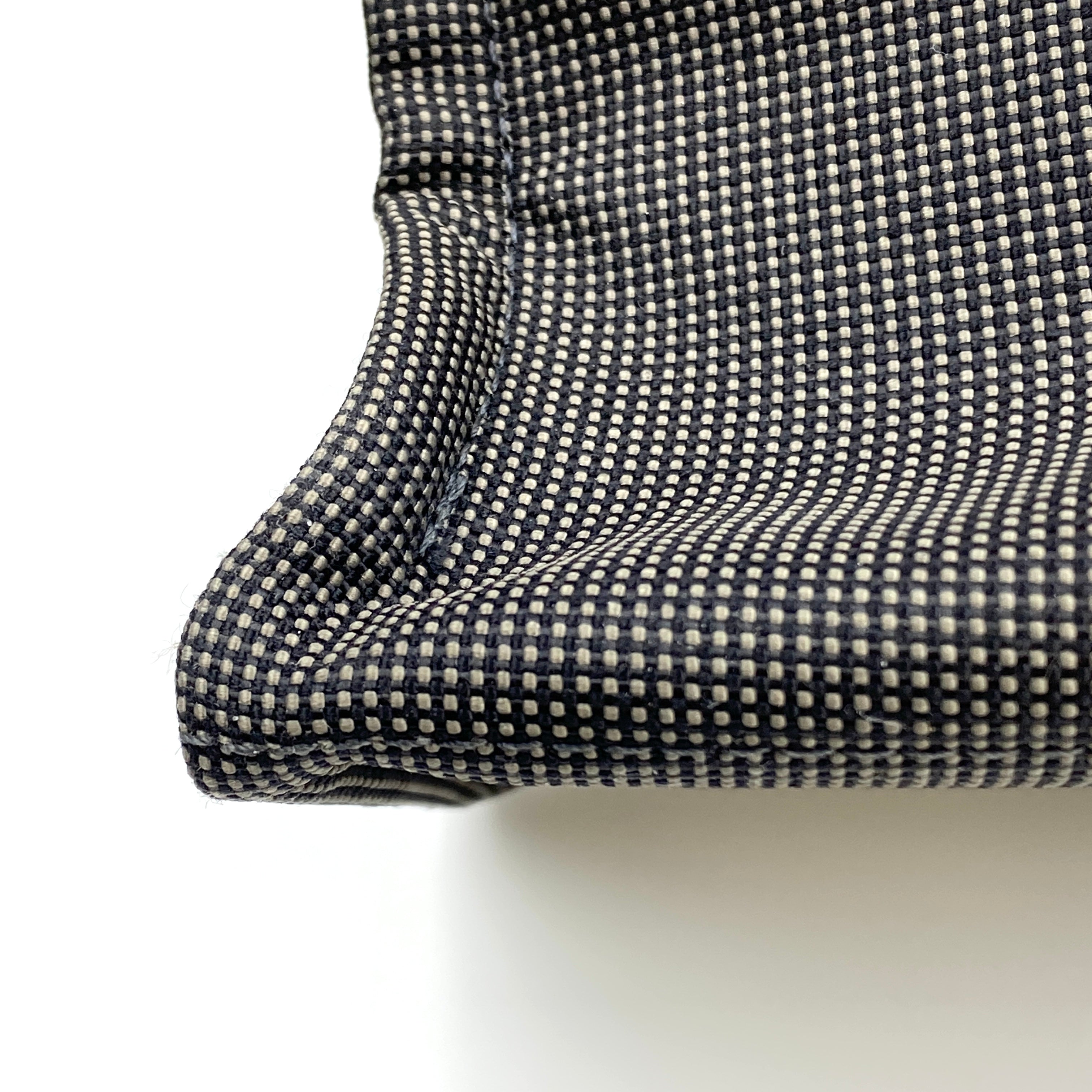 【送料無料】_ HERMES_(エルメス)_エールライン トート MM _キャンバス グレー_ 中古品