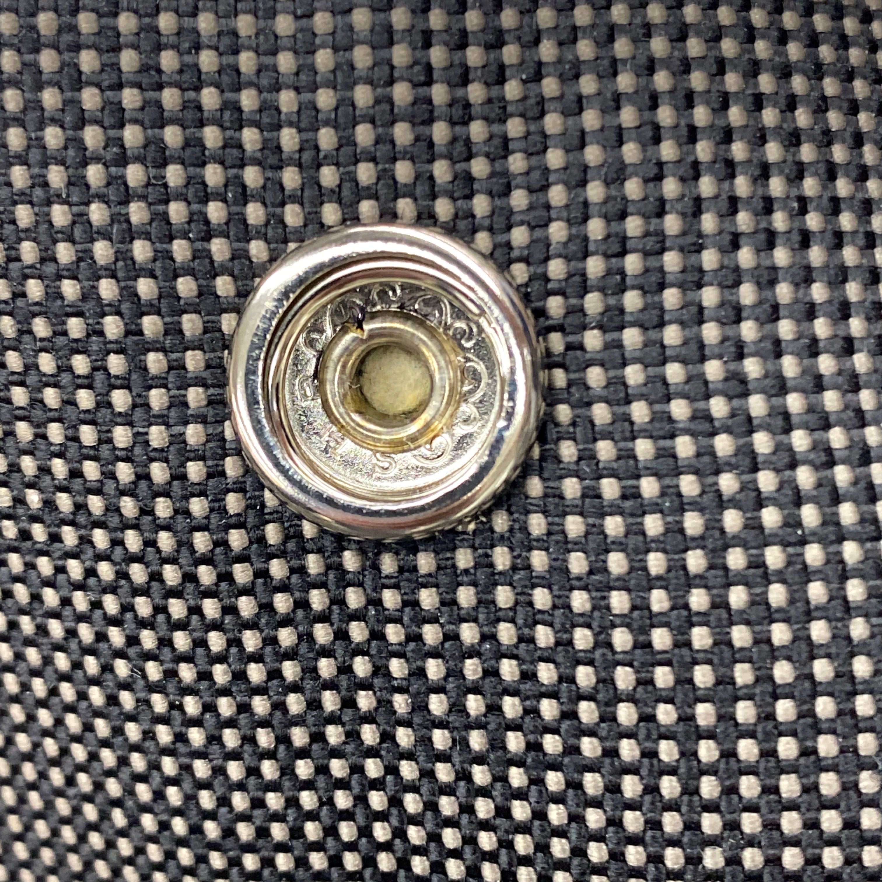 【送料無料】_ HERMES_(エルメス)_エールライン トート MM _キャンバス グレー_ 中古品