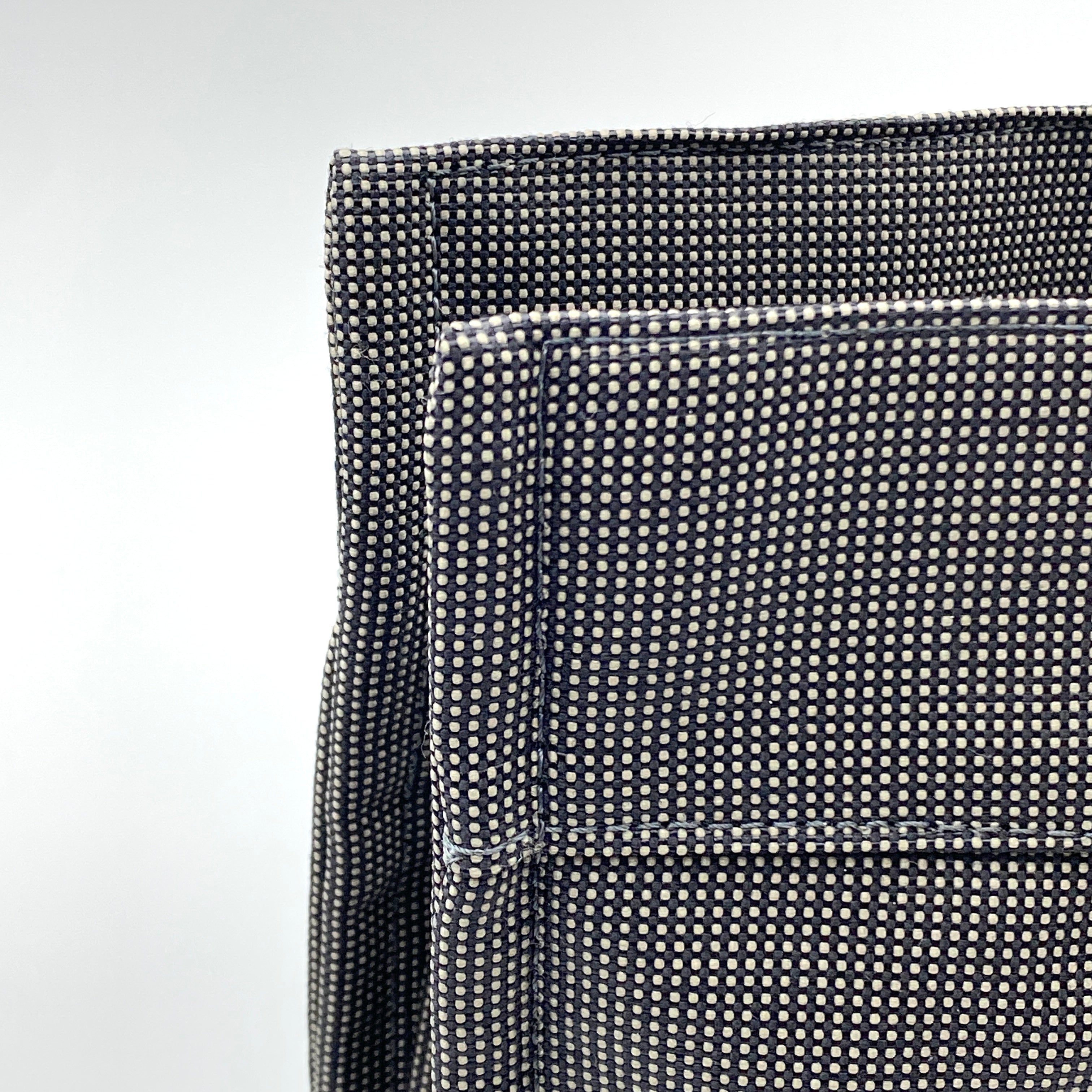 【送料無料】_ HERMES_(エルメス)_エールライン トート MM _キャンバス グレー_ 中古品