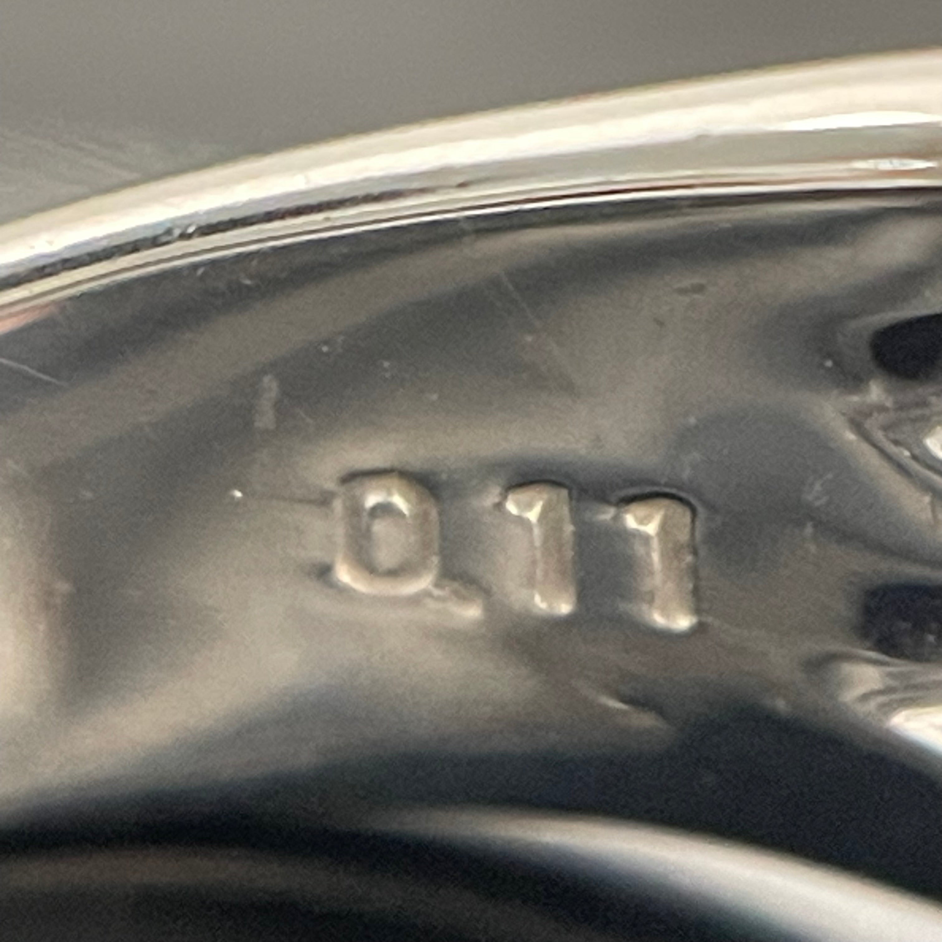 ノンブランド _K18WGファッションリング _ベビーパール/ダイヤモンド_ FD0.11ct/6.0g/＃12号_ 中古品