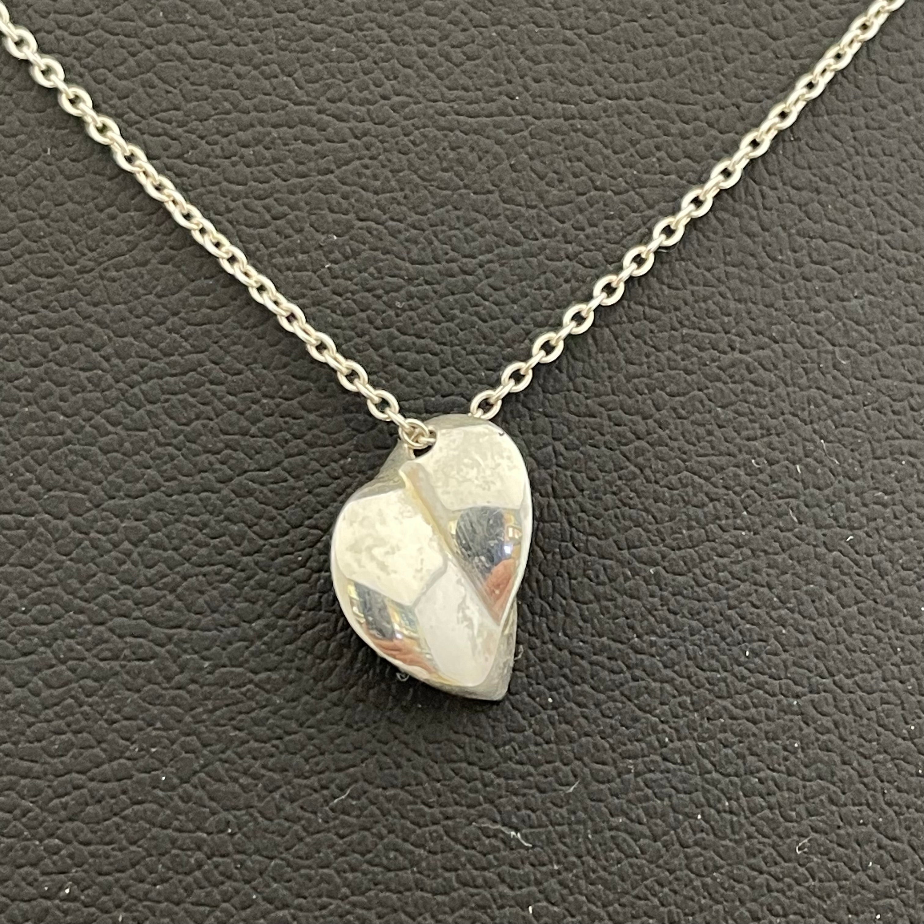 TIFFANY&Co_（ティファニー）_SV925リーフネックレス _フランクゲーリー_中古品