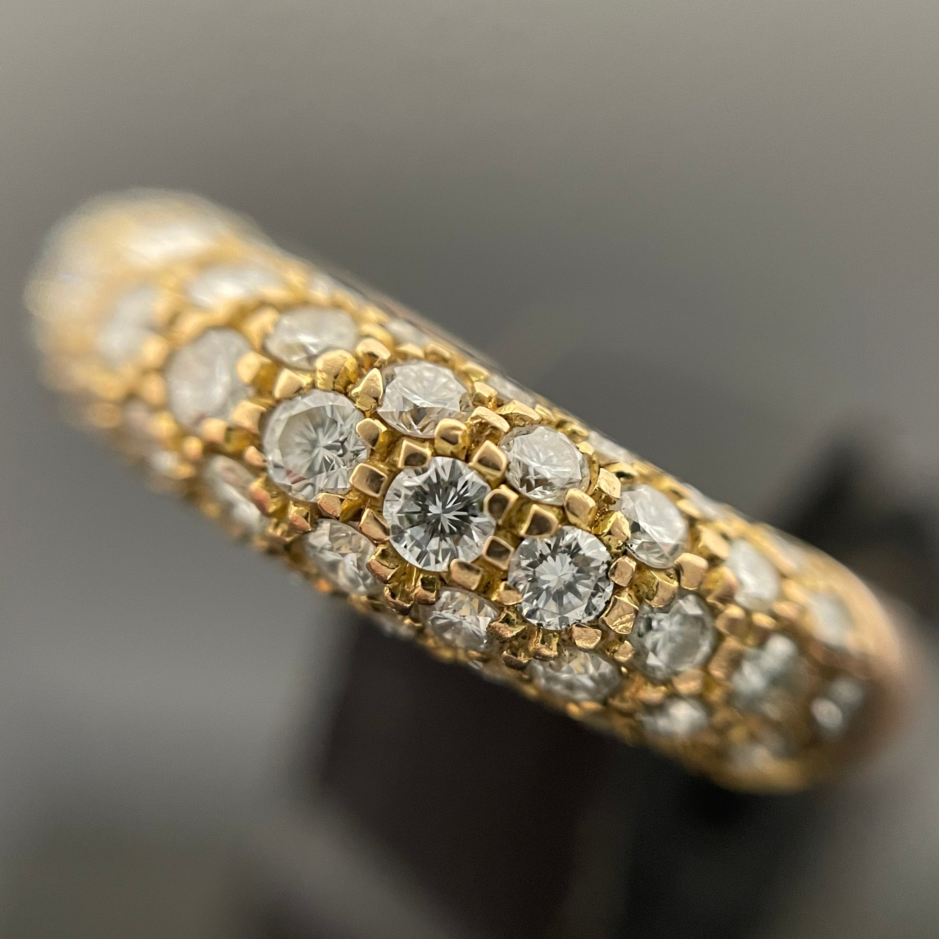 ノンブランド _K18ダイヤモンドリング_FD1.00ct/4.6g/＃10号_中古品