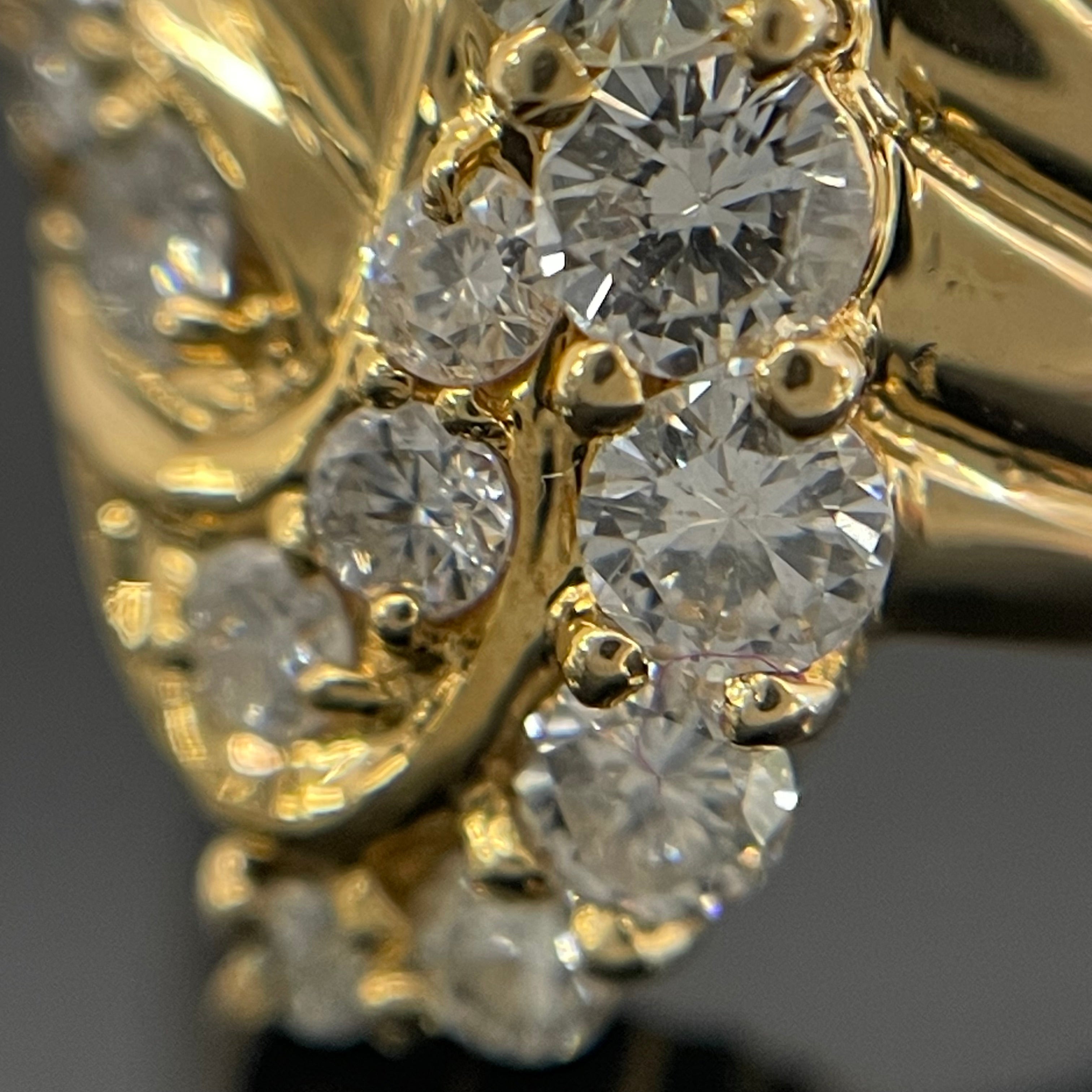 ノンブランド _K18ダイヤモンドリング_FD1.01ct/6.4g/#11号 _中古品