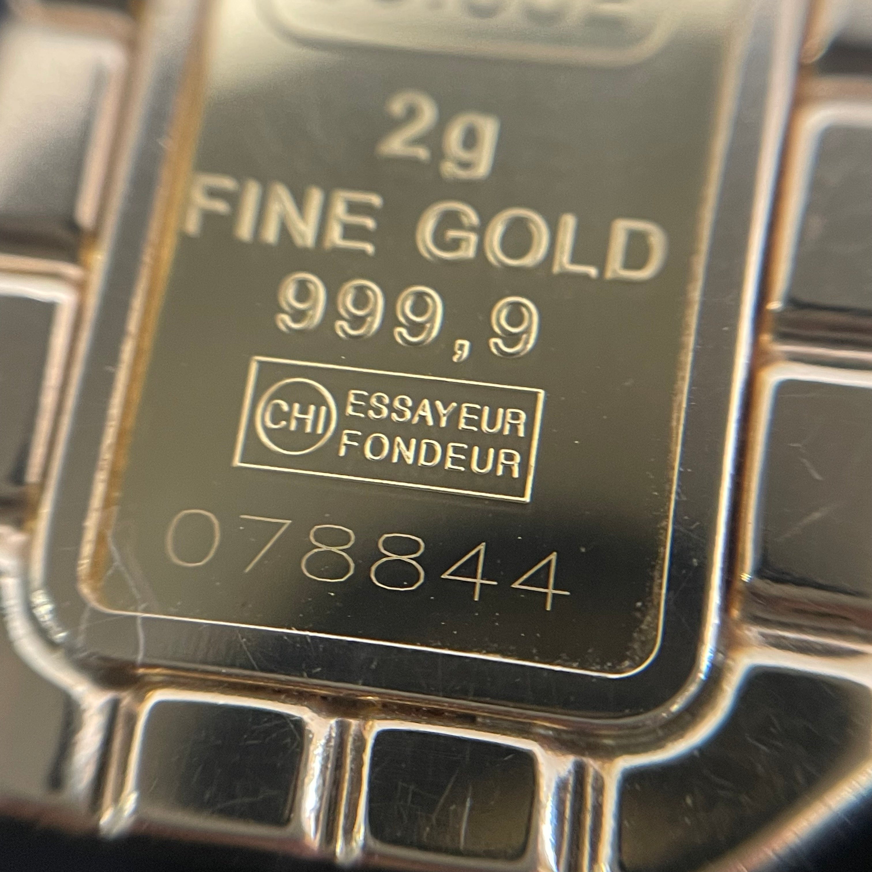 ノンブランド _純金IGペンダントトップ_総重量5.3g（純金2g＋K18）_中古品
