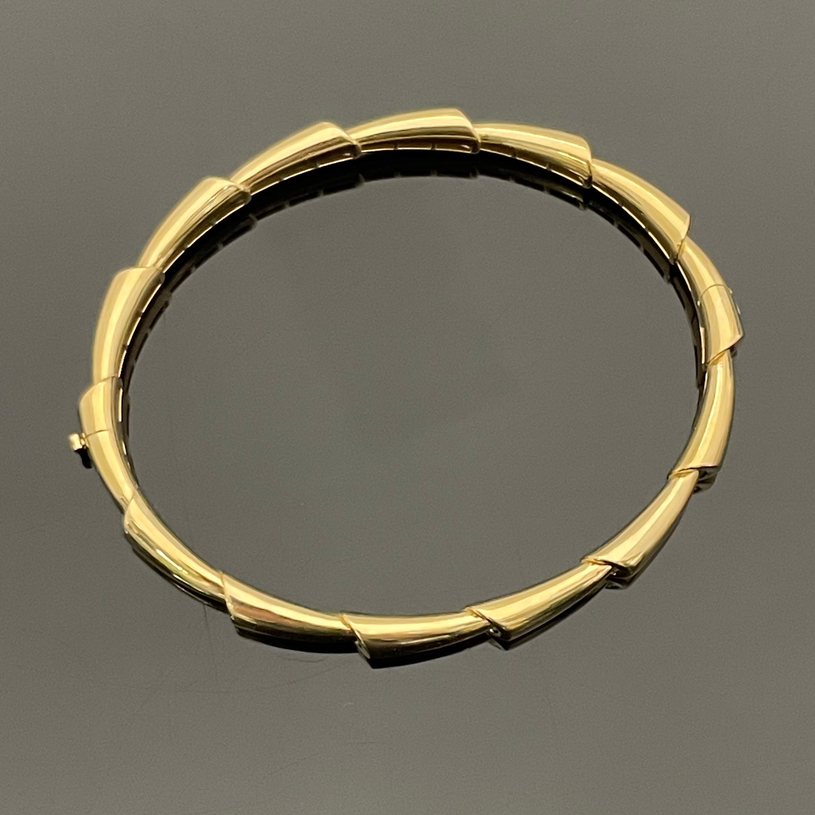 ノンブランド _K18バングル _17cm／9.7g _中古品