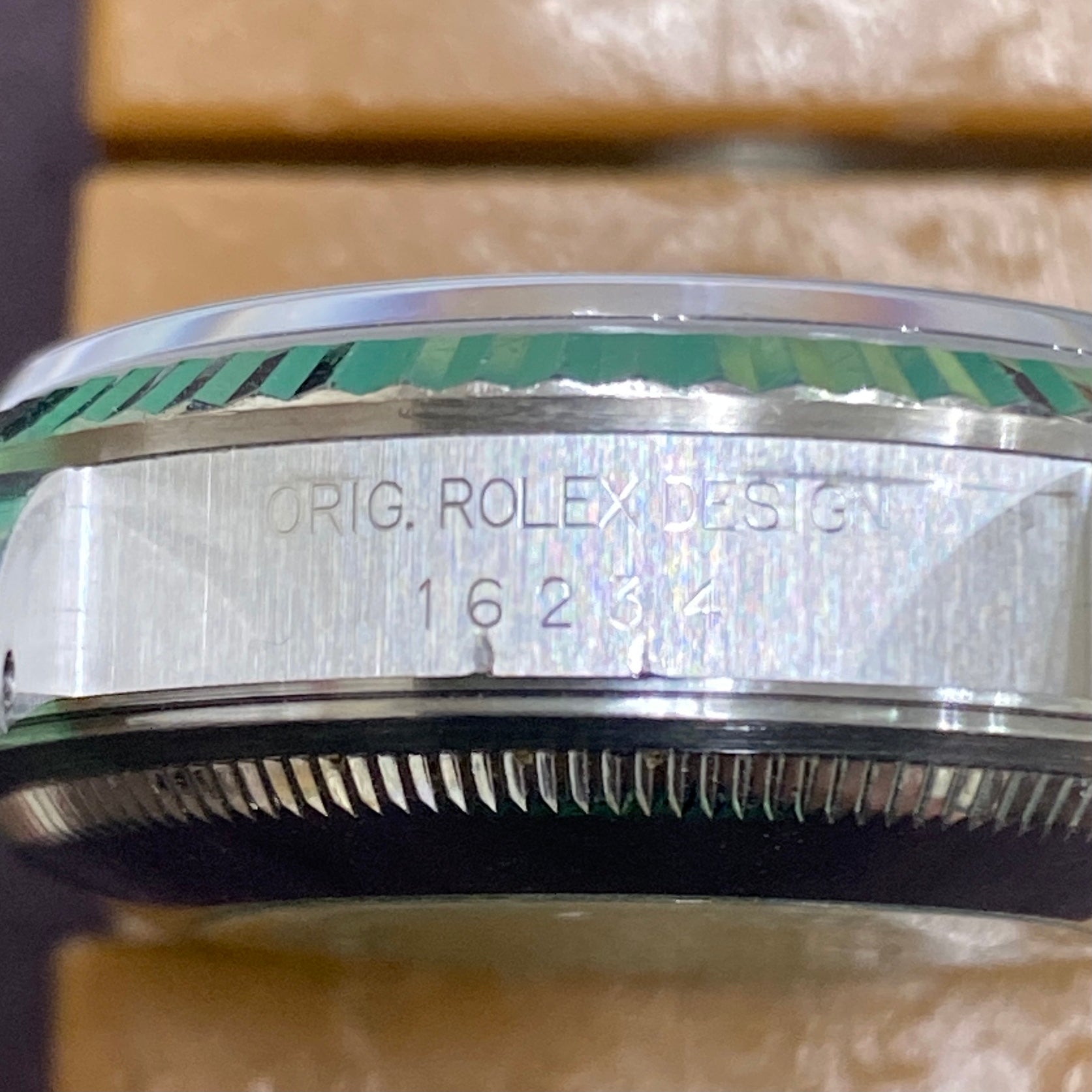 ROLEX_（ロレックス）_デイトジャスト_WG/SS 16234G _ピンク文字盤/10Pダイヤ_中古品