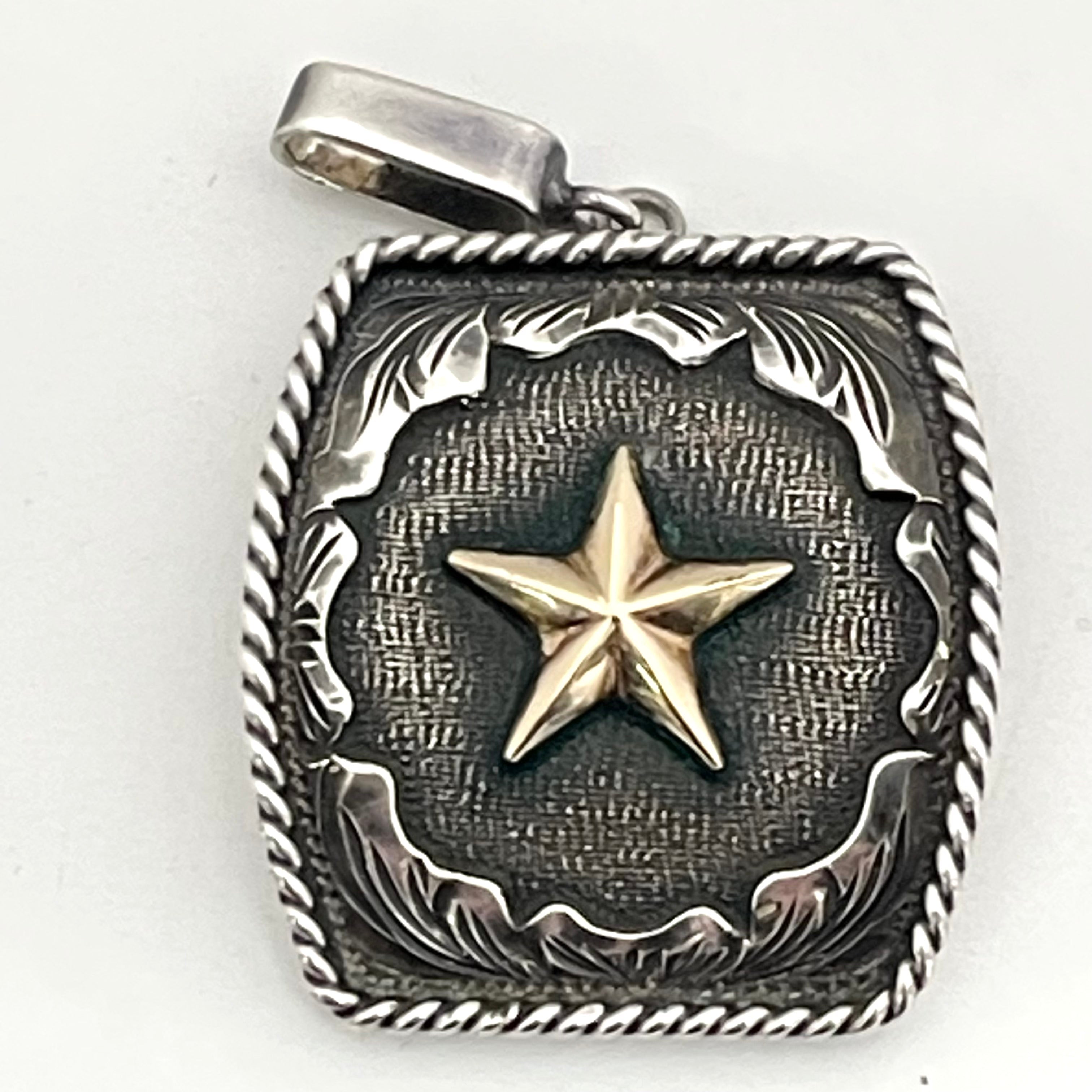 VOGT_（ボグト）_スターリングシルバー/14K _ ペンダントトップ10.4g _中古品