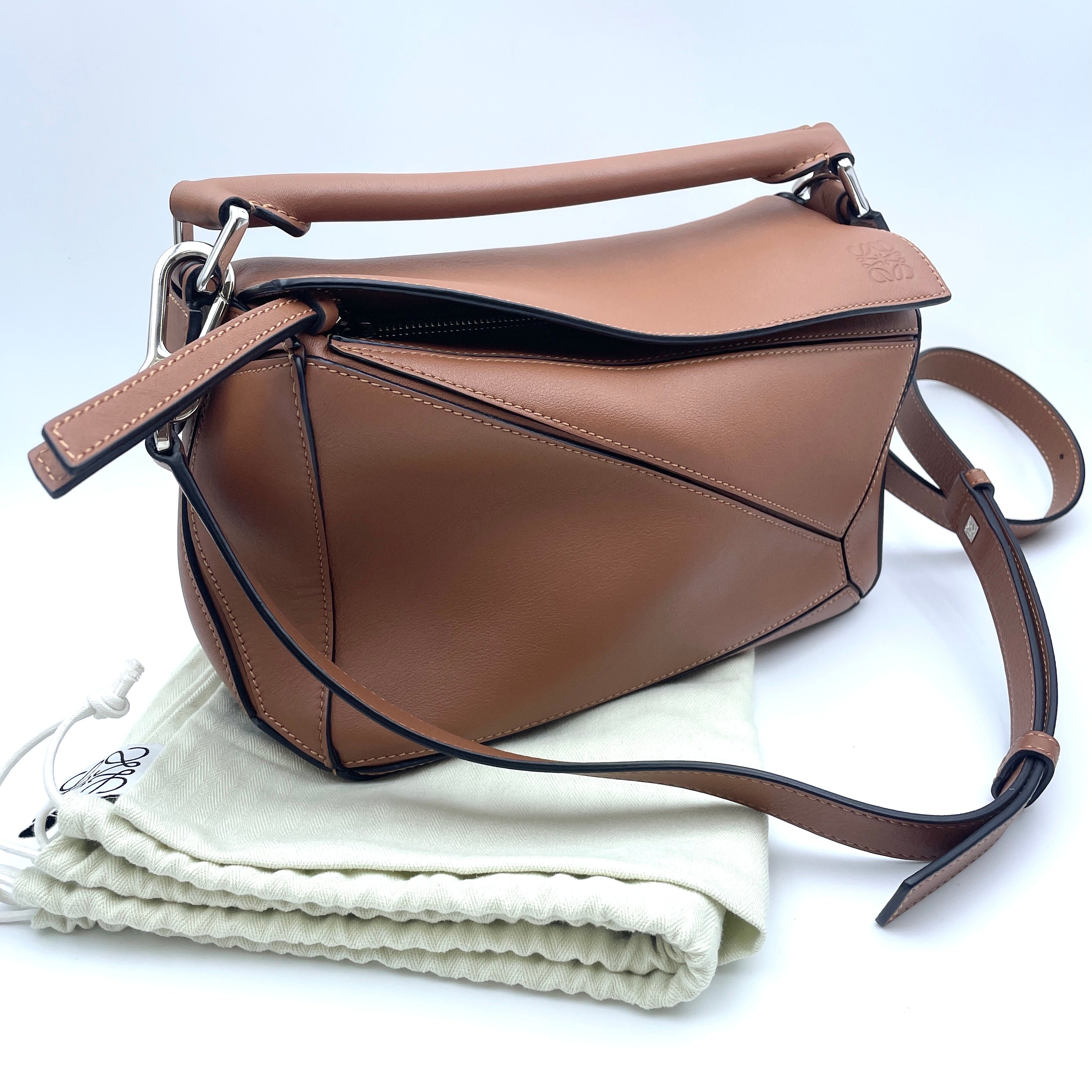 LOEWE_（ロエベ）_パズルバッグ スモール_（クラシックカーフ）_中古品
