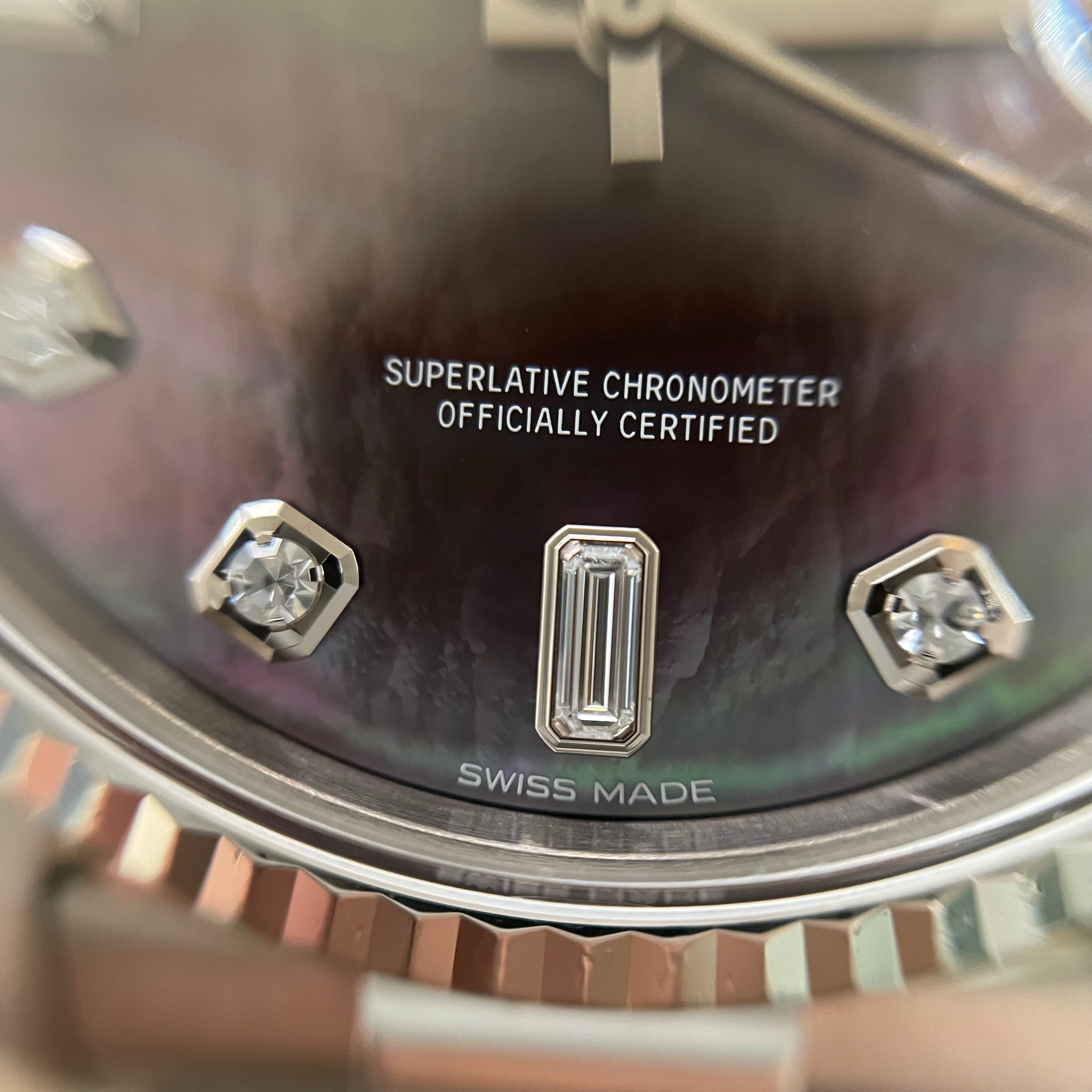 ROLEX_（ロレックス）_メンズ デイデイト _18239A _ブラックシェル10Pダイヤ  _ホワイトゴールド_中古品