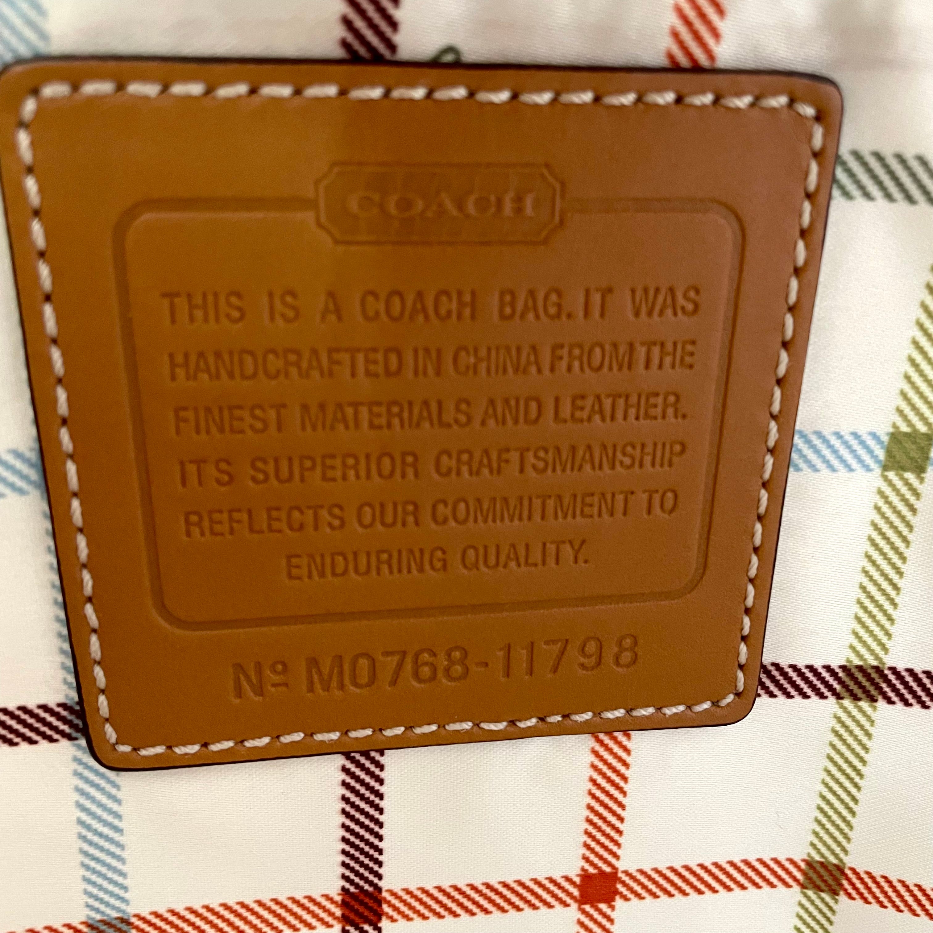 COACH（コーチ）_ブリーカー ストロー_ かごバッグ 11798 _中古品
