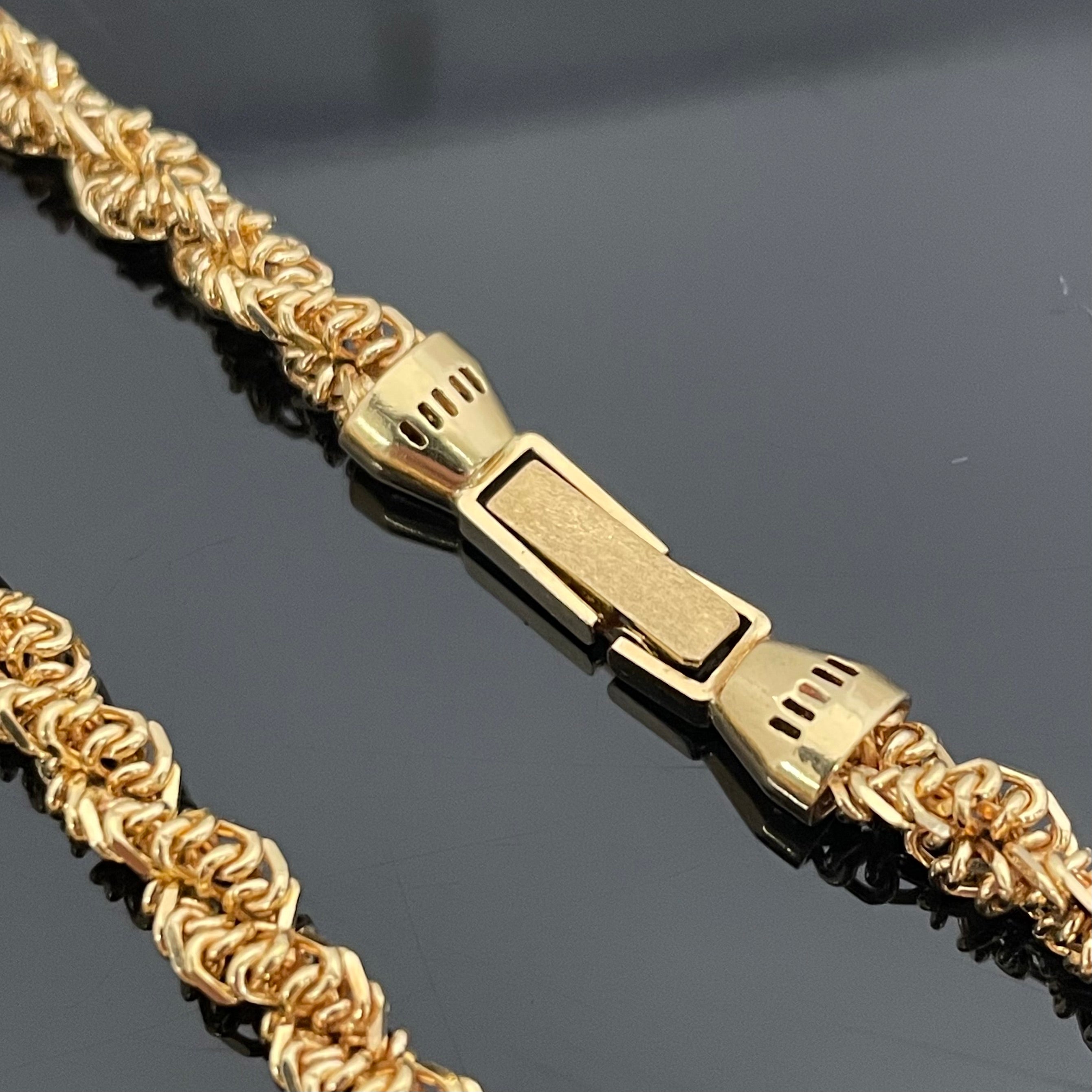 ノンブランド _ロープネックレス _K18/59.６g/80cm _中古品