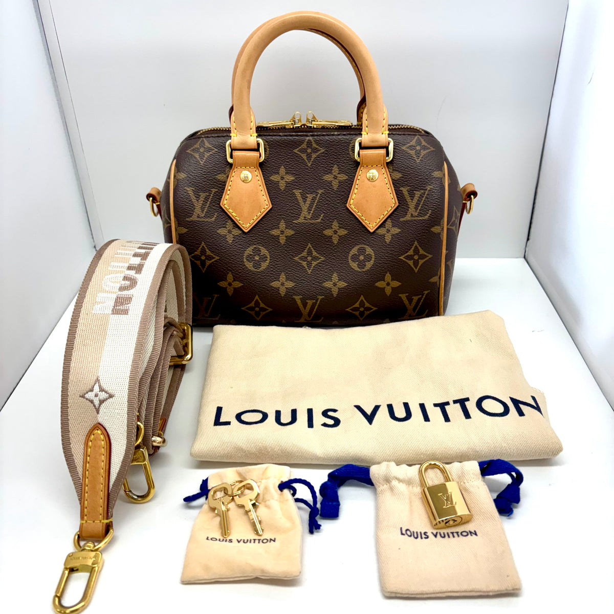 LOUIS VUITTON_（ルイヴィトン）_M46222 モノグラム _スピーディバンドリエール20_ 中古品