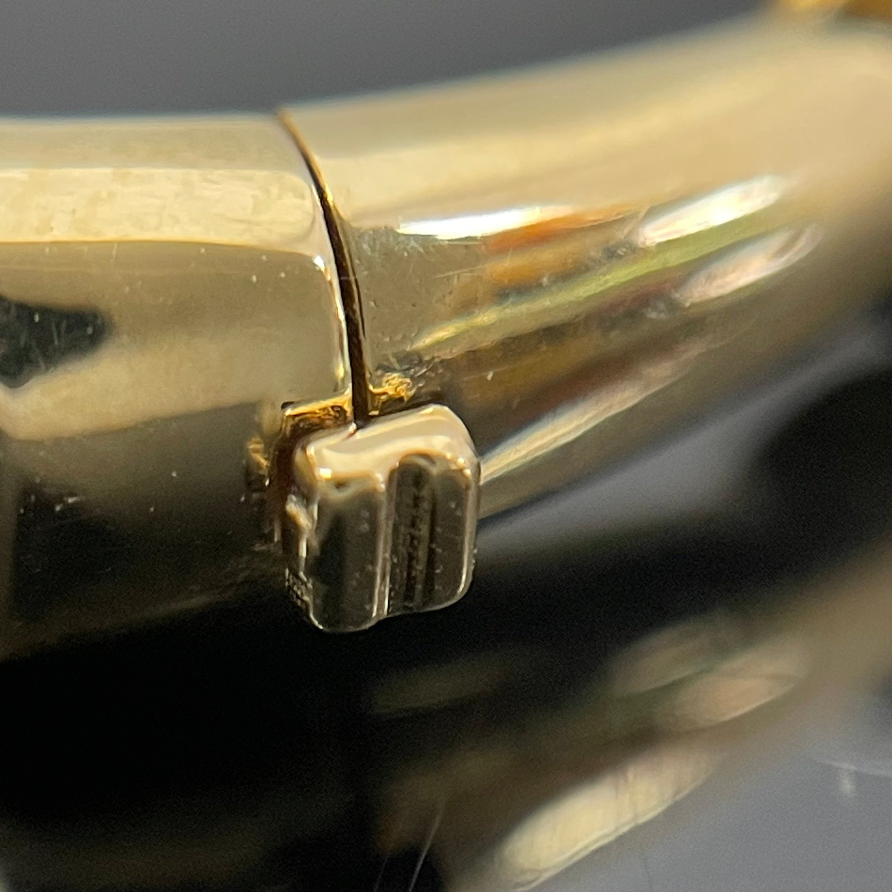 ノンブランド _K18バングル _17cm／9.7g _中古品