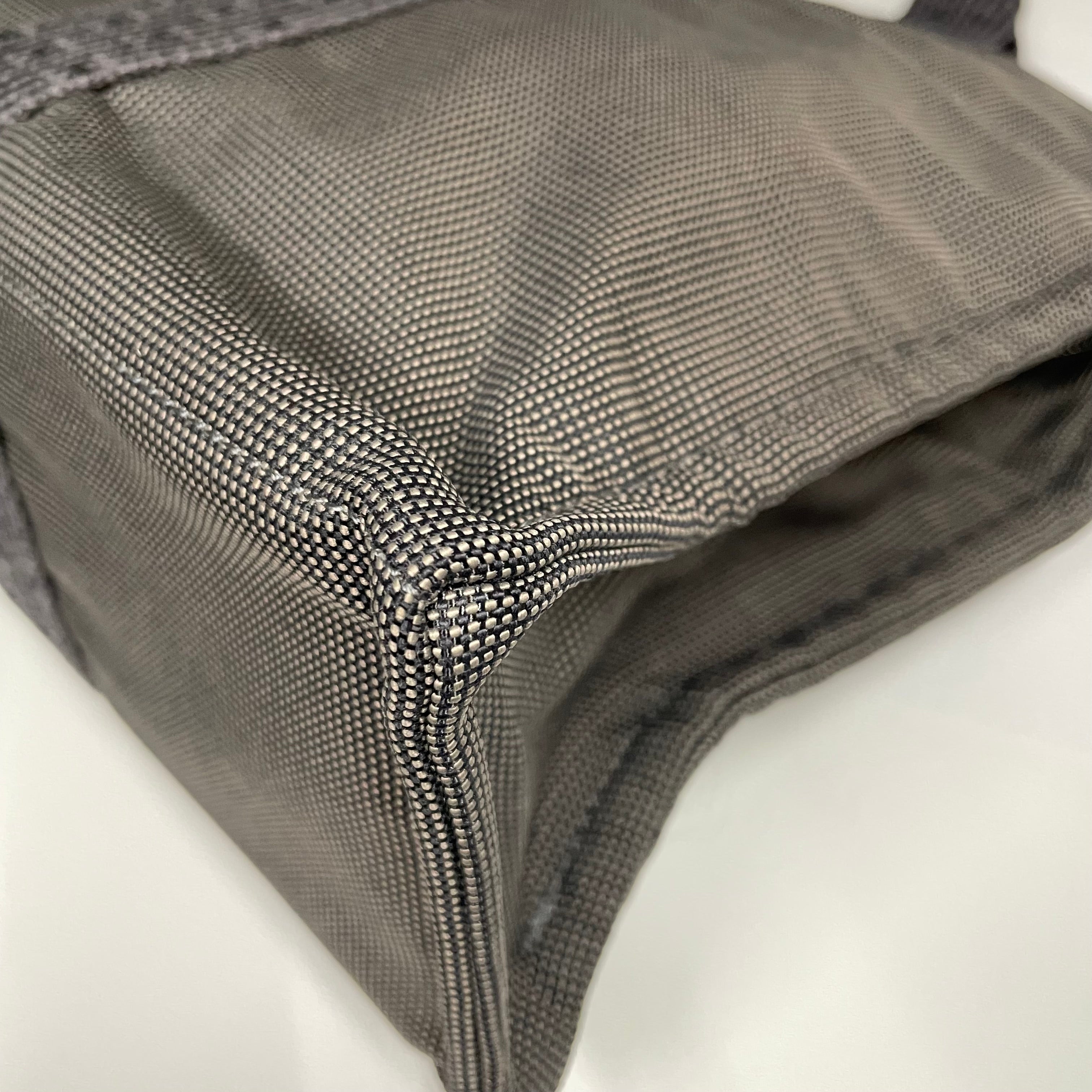 HERMES_（エルメス）_エールライン トート MM _キャンバス グレー_ 中古品