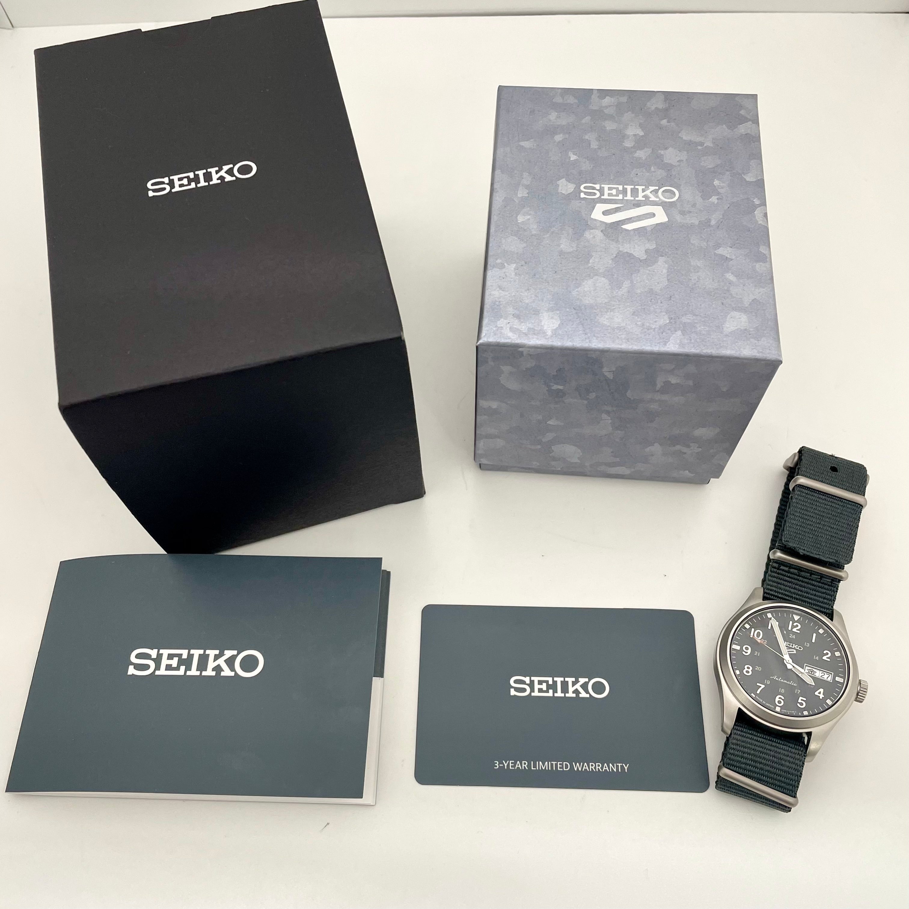 SEIKO_（セイコー）_5スポーツ _メカニカル自動巻 _SBSA115_未使用品