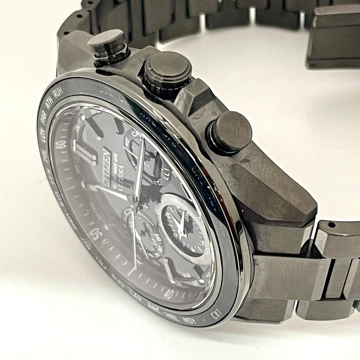 CITIZEN（シチズン）_ATTESA _ACT Line/ブラックチタン_CC4055-65E_ 中古品