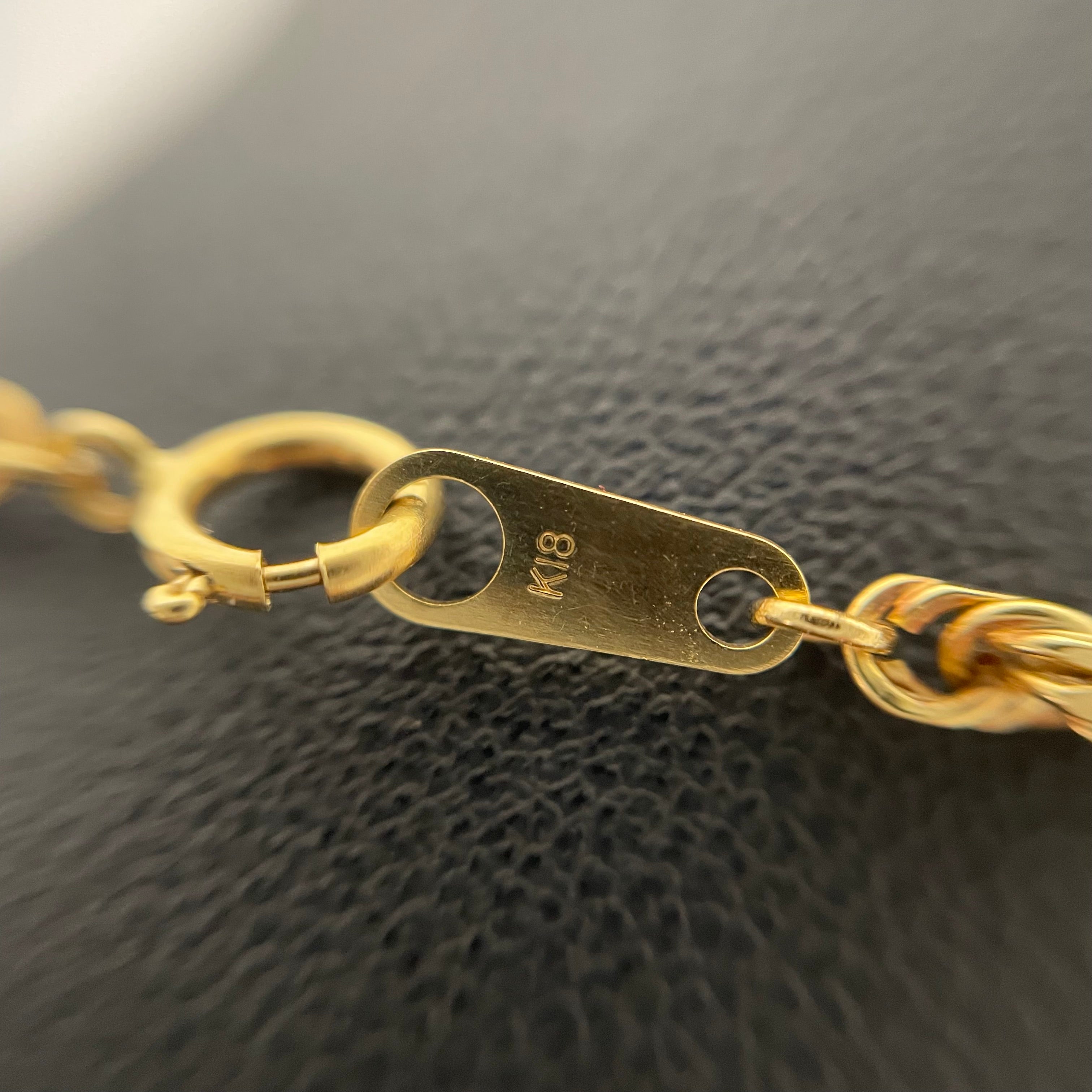 ノンブランド _メイプルリーフ1/4oz金貨_ペンダントネックレス_純金コイン/K18/60cm/総重量20.6g _中古品