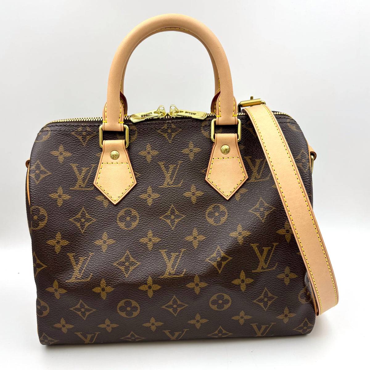 LOUIS VUITTON_（ルイヴィトン）_ハンドバッグ モノグラム _スピーディ・バンドリエール25_ M46977_ 中古品