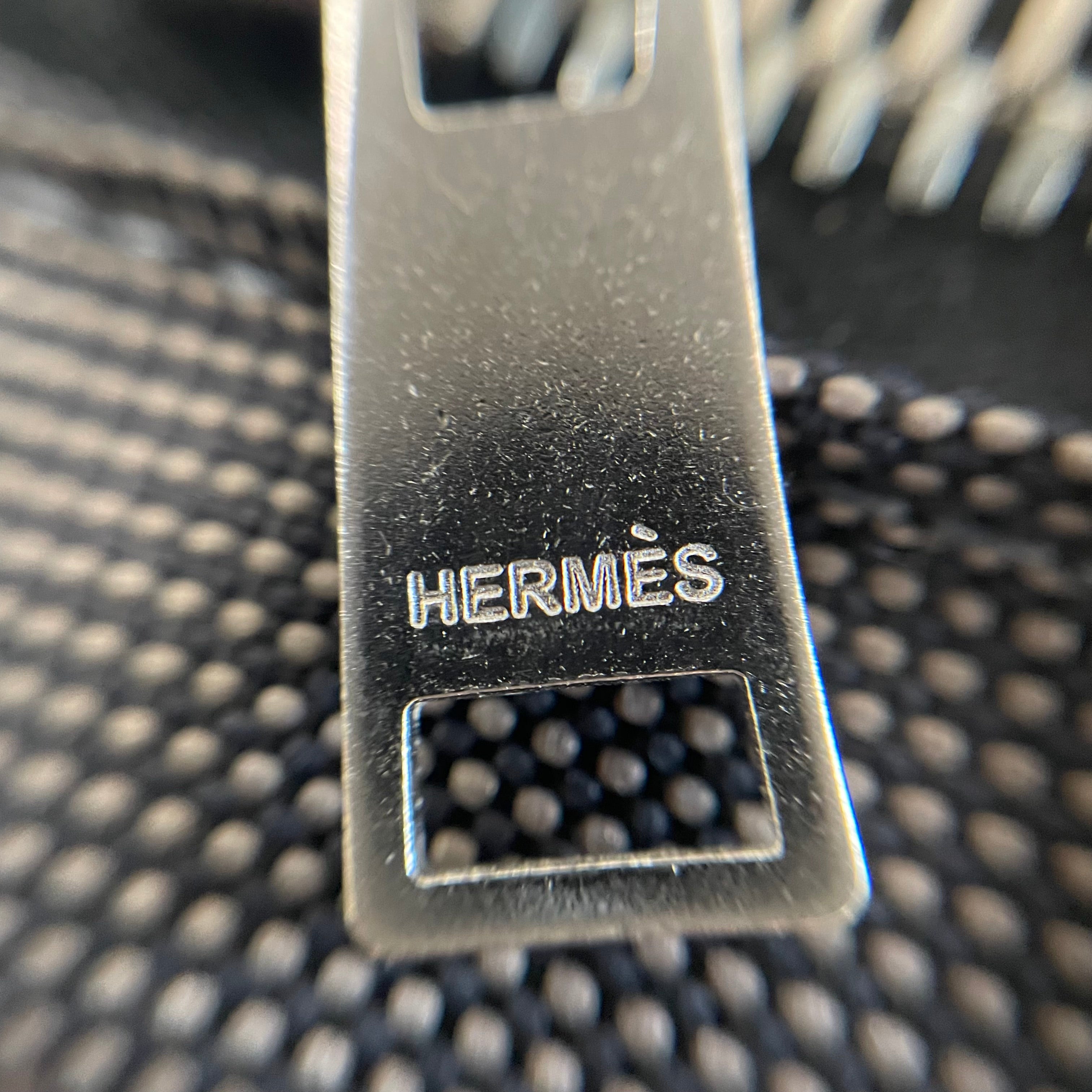 HERMES_（エルメス）_エールライン トート MM _キャンバス グレー_ 中古品