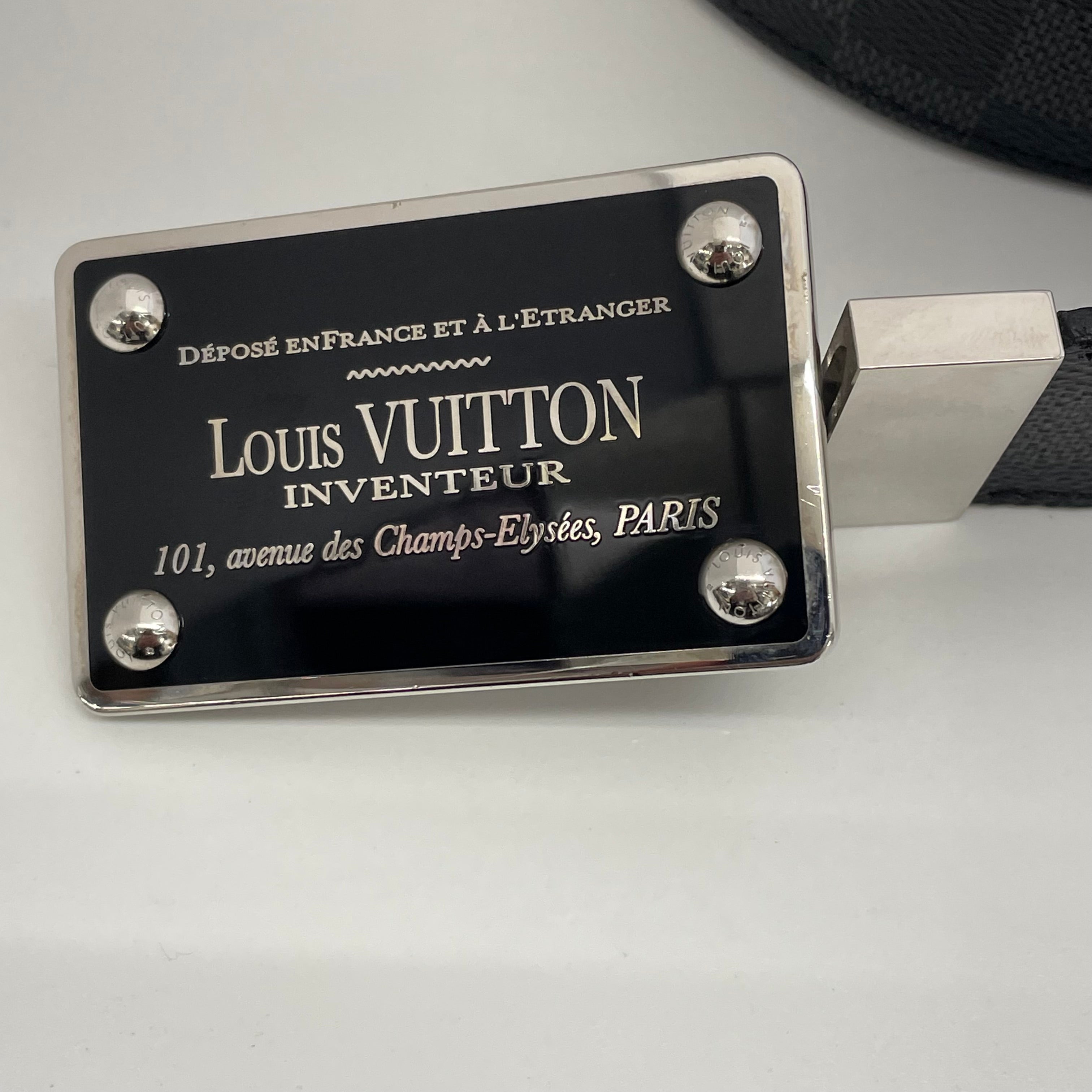 LOUIS VUITTON _（ルイヴィトン）_サンチュール･アヴァントゥール_M9632 リバーシブルベルト_ 100/40in _中古品