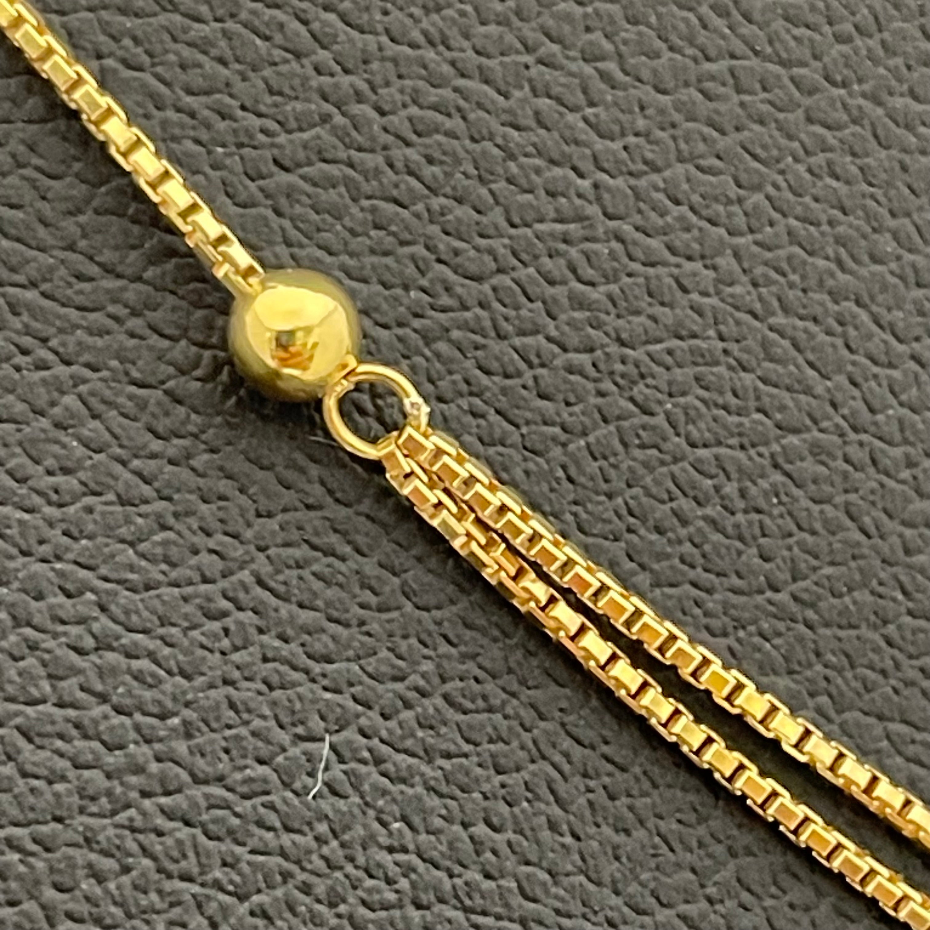 ノンブランド _K18ハートネックレス_ 3.0g／40cm _中古品