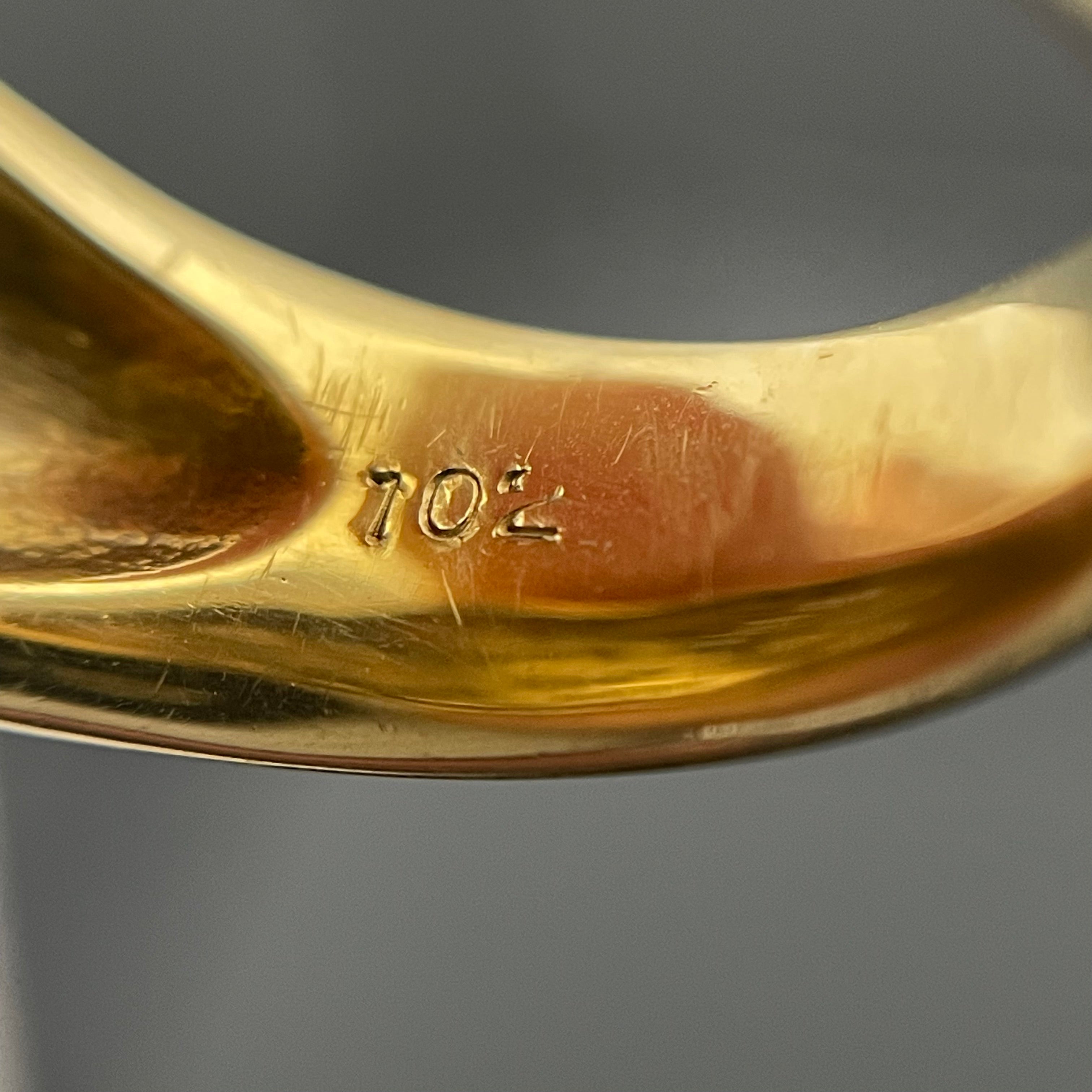 ノンブランド _K18ダイヤモンドリング_FD1.02ct／＃10.5号 _中古品