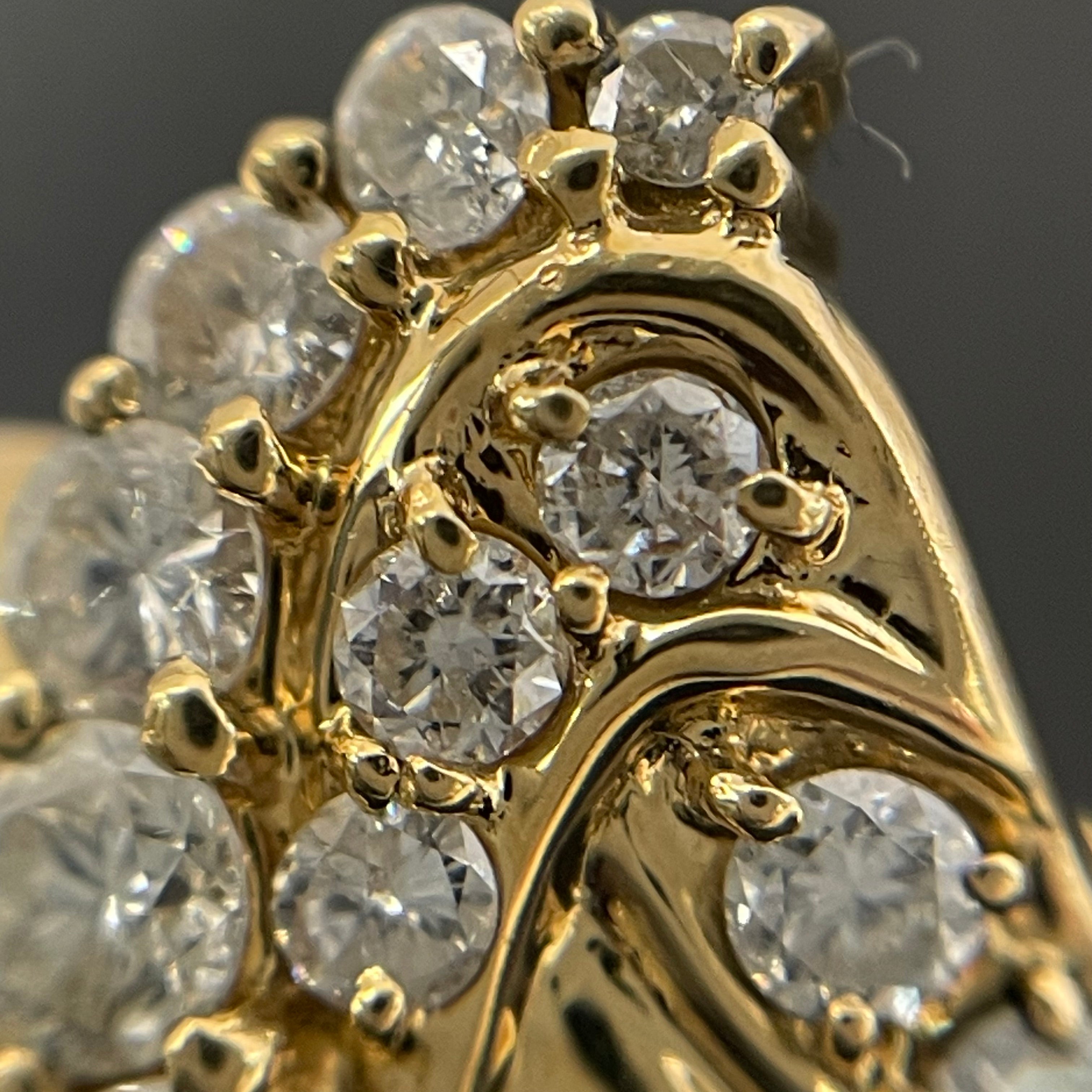 ノンブランド _K18ダイヤモンドリング_FD1.01ct/6.4g/#11号 _中古品