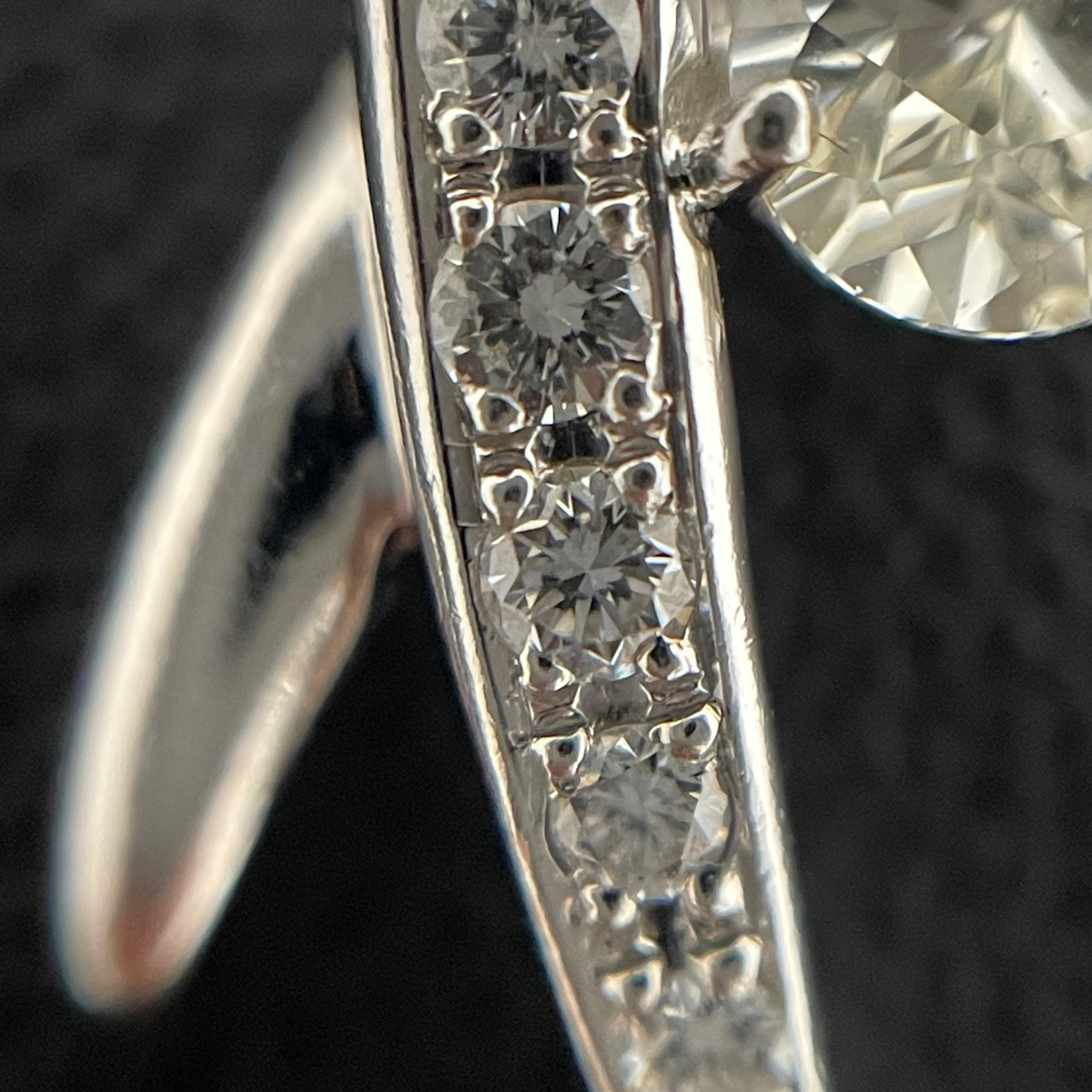 翁淳_（オキナジュン）_ダイヤモンドD0.53/FD0.16ct_ペンダントネックレス_Pt900/Pt850/11.9g／50cm _中古品