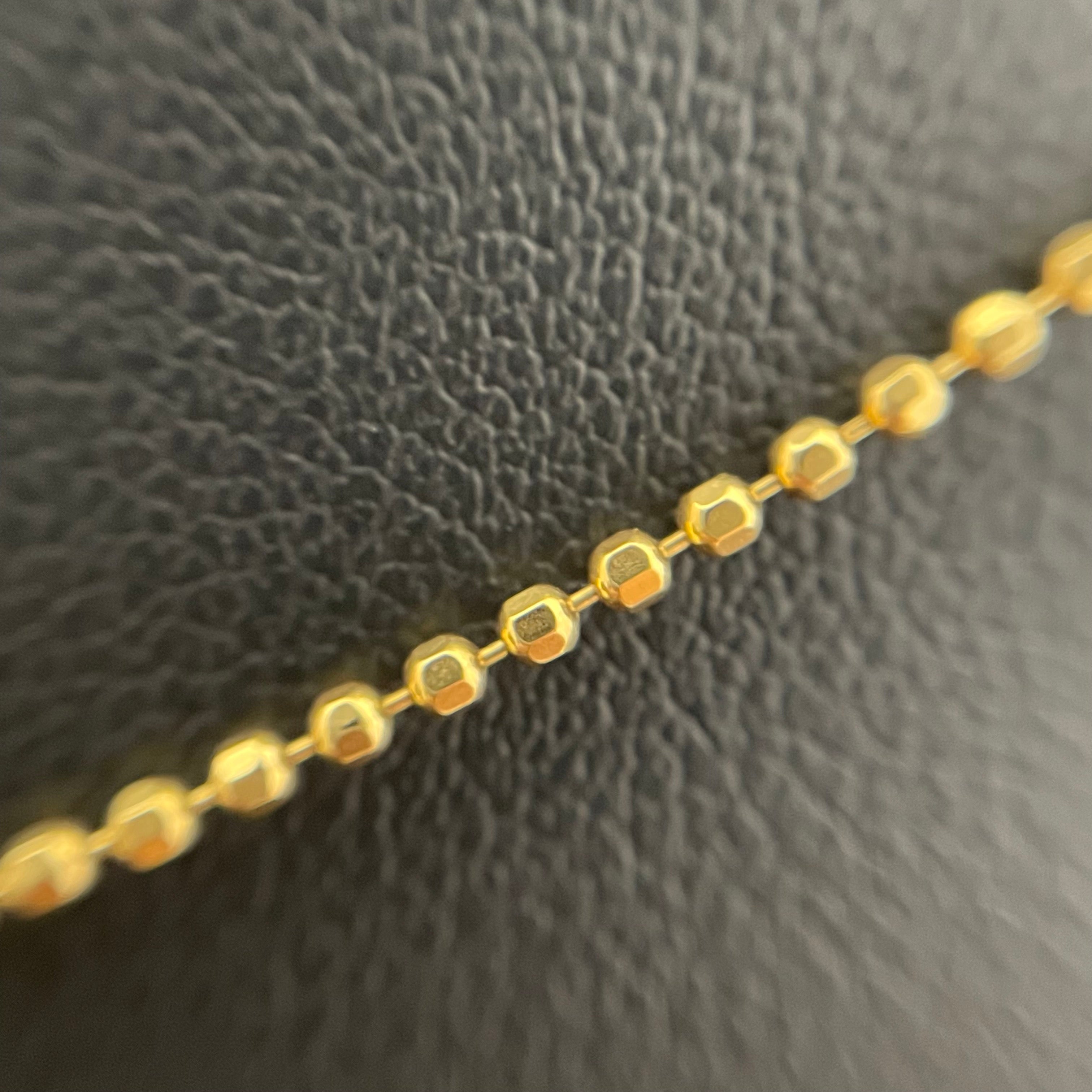 ノンブランド _K18ハートペンダントネックレス_ 3.8g／40cm _中古品