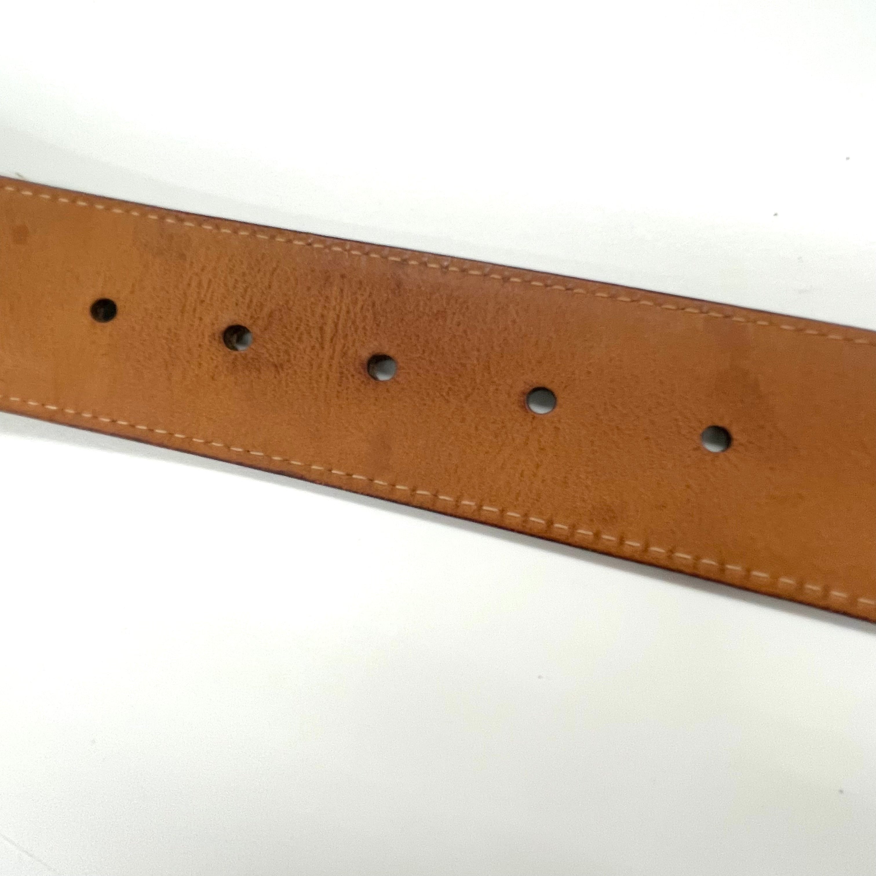 LOUIS VUITTON_モノグラム サンチュール_LVイニシャルベルト_M9608／95／38in_中古品