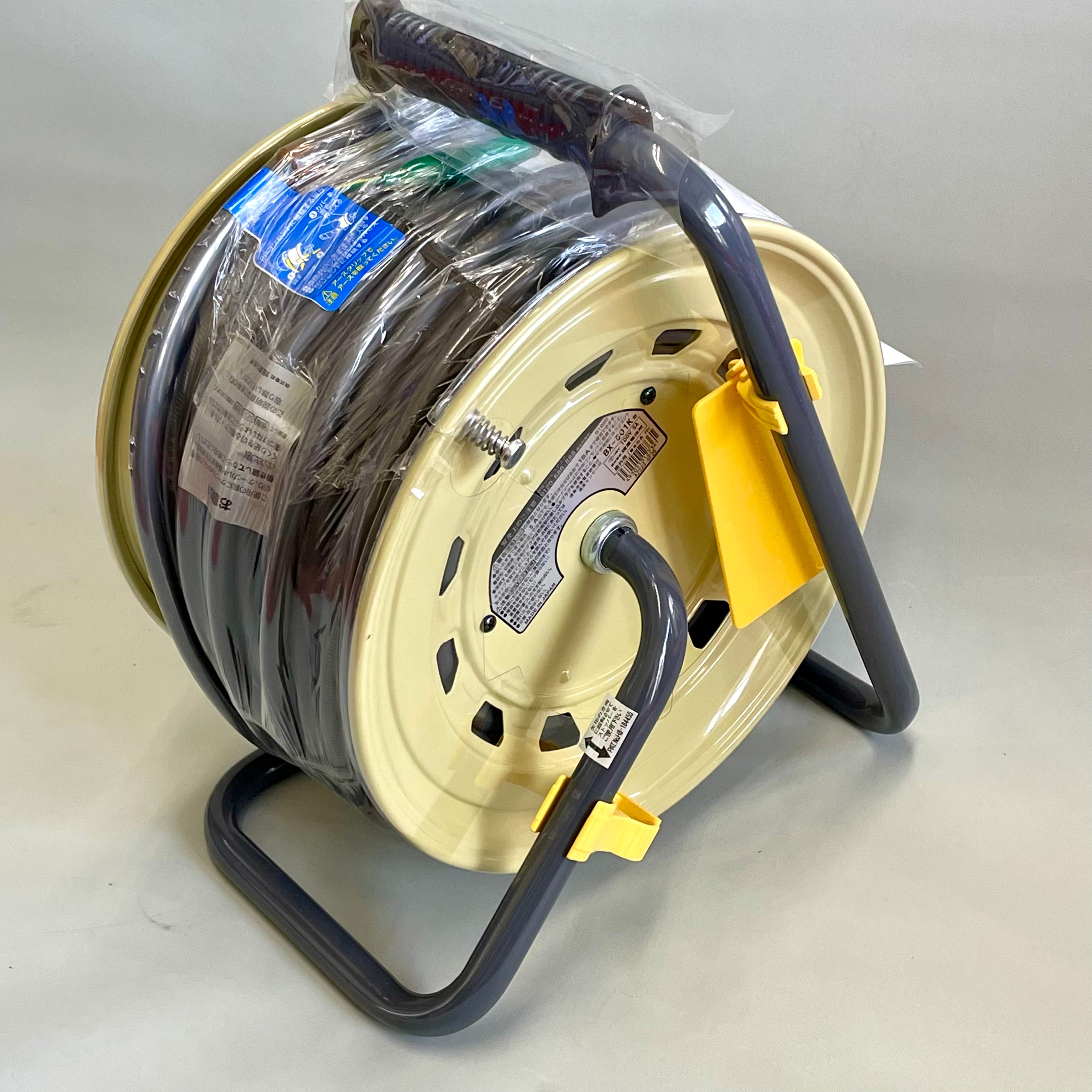 HATAYA_畑屋製作所_50m 屋外用コードリール_サンタイガーレインボーリール_BX-501K_未使用品