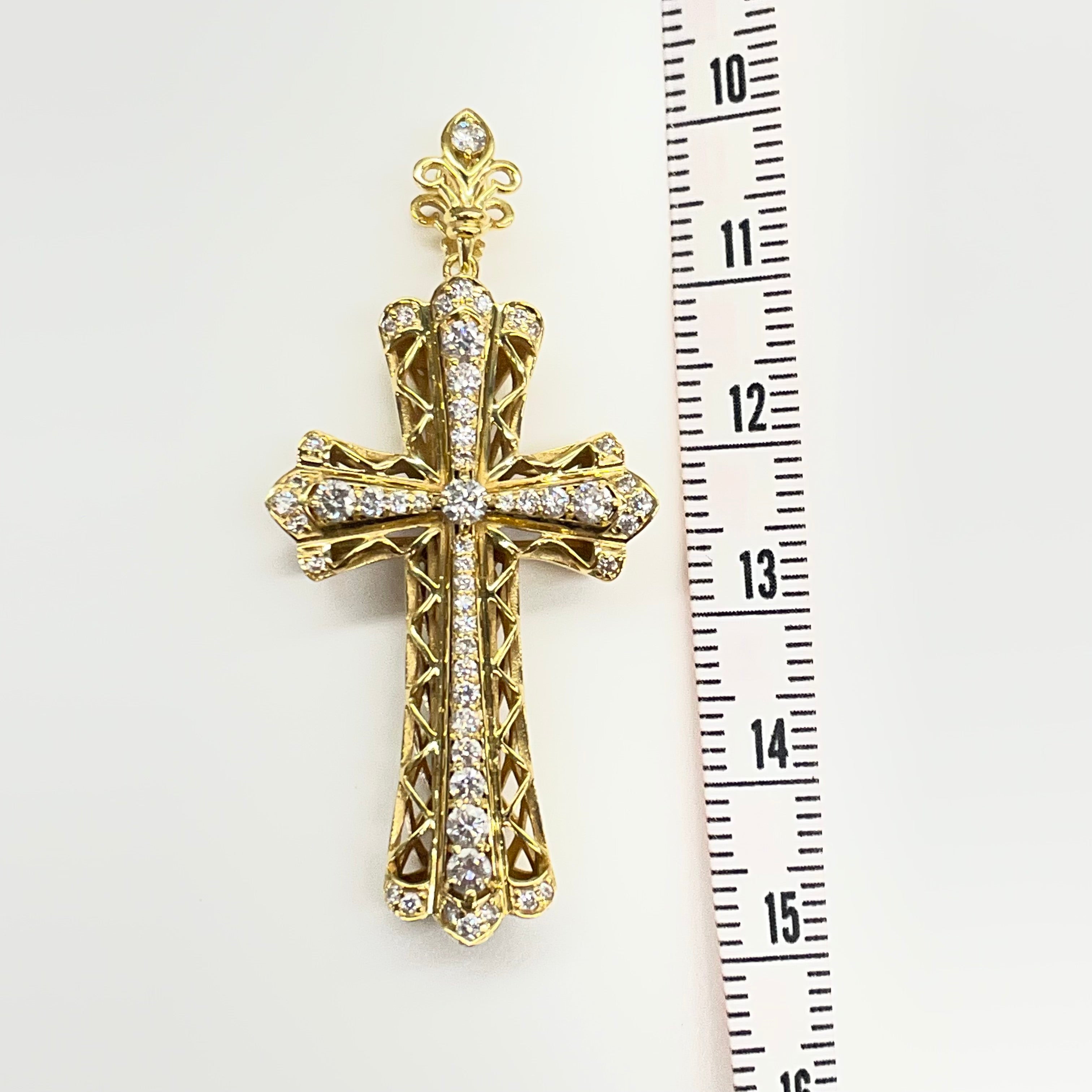 ゆきざき YOBIKO_（ヨビコ）_ペンダントトップ_K18YG／FD0.80ct／9.4g_中古品