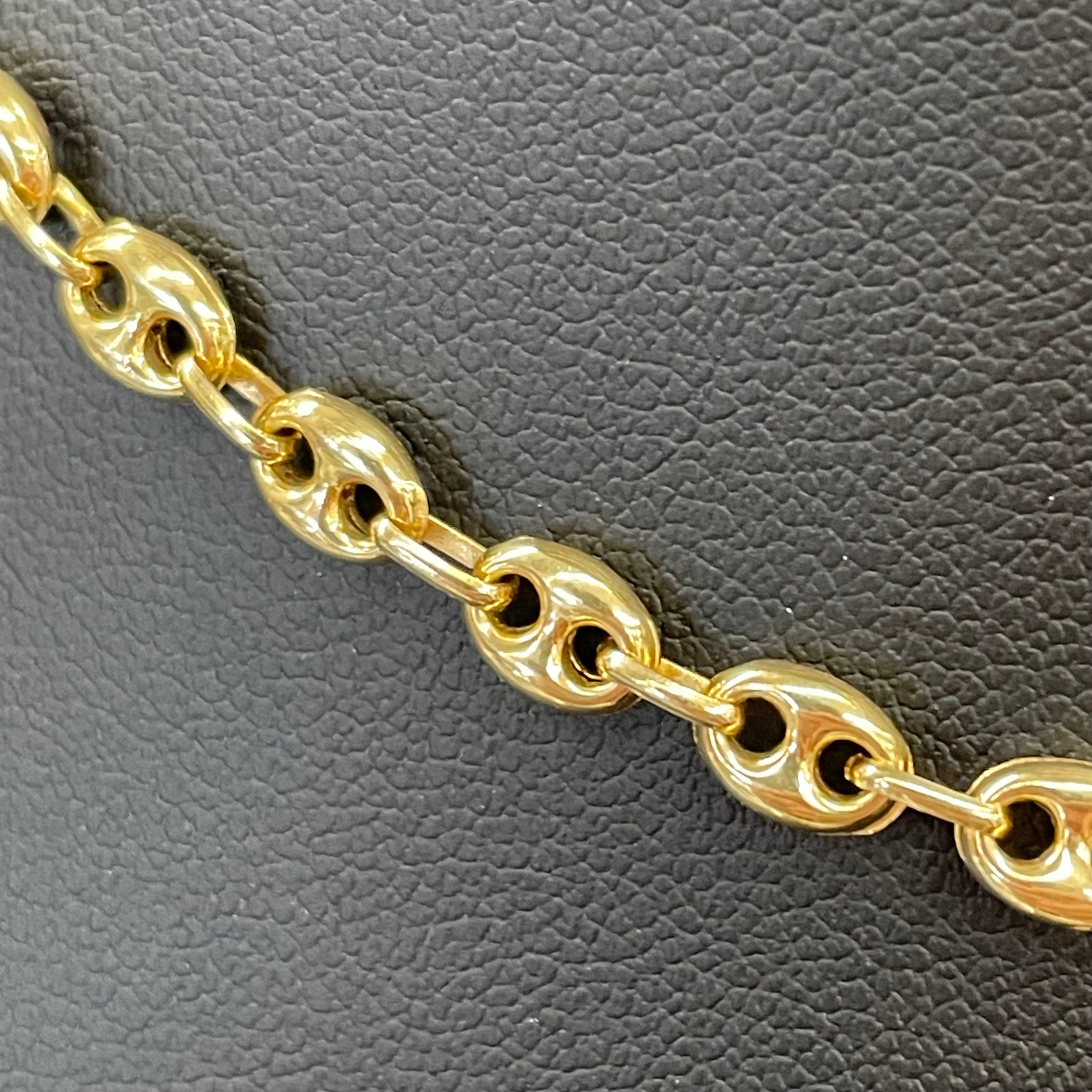 ノンブランド _ペダルチェーンネックレス_K18/12.3g/40cm _中古品