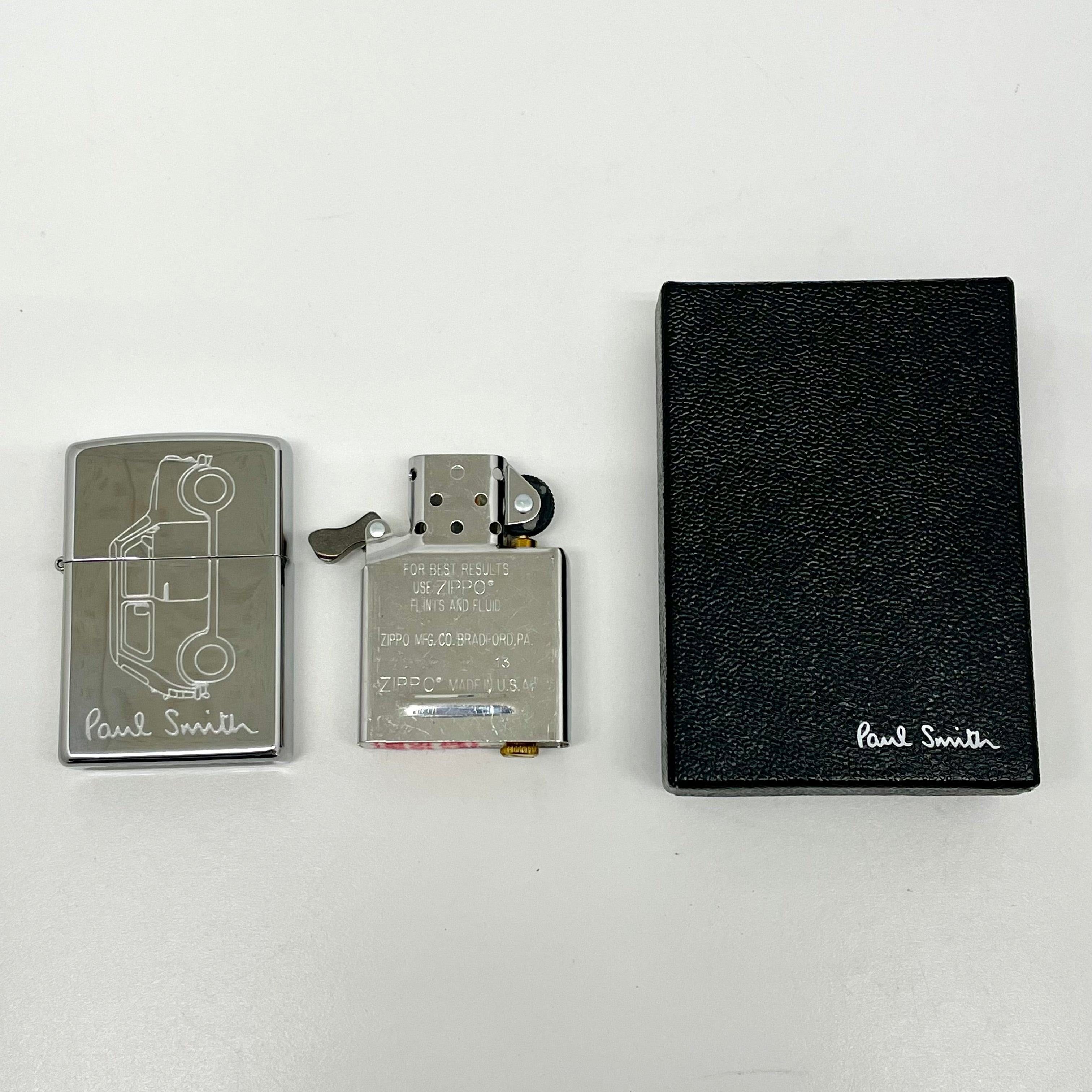 ポール・スミス_（Paul Smith）_ミニクーパー柄ZIPPO_ 未使用品