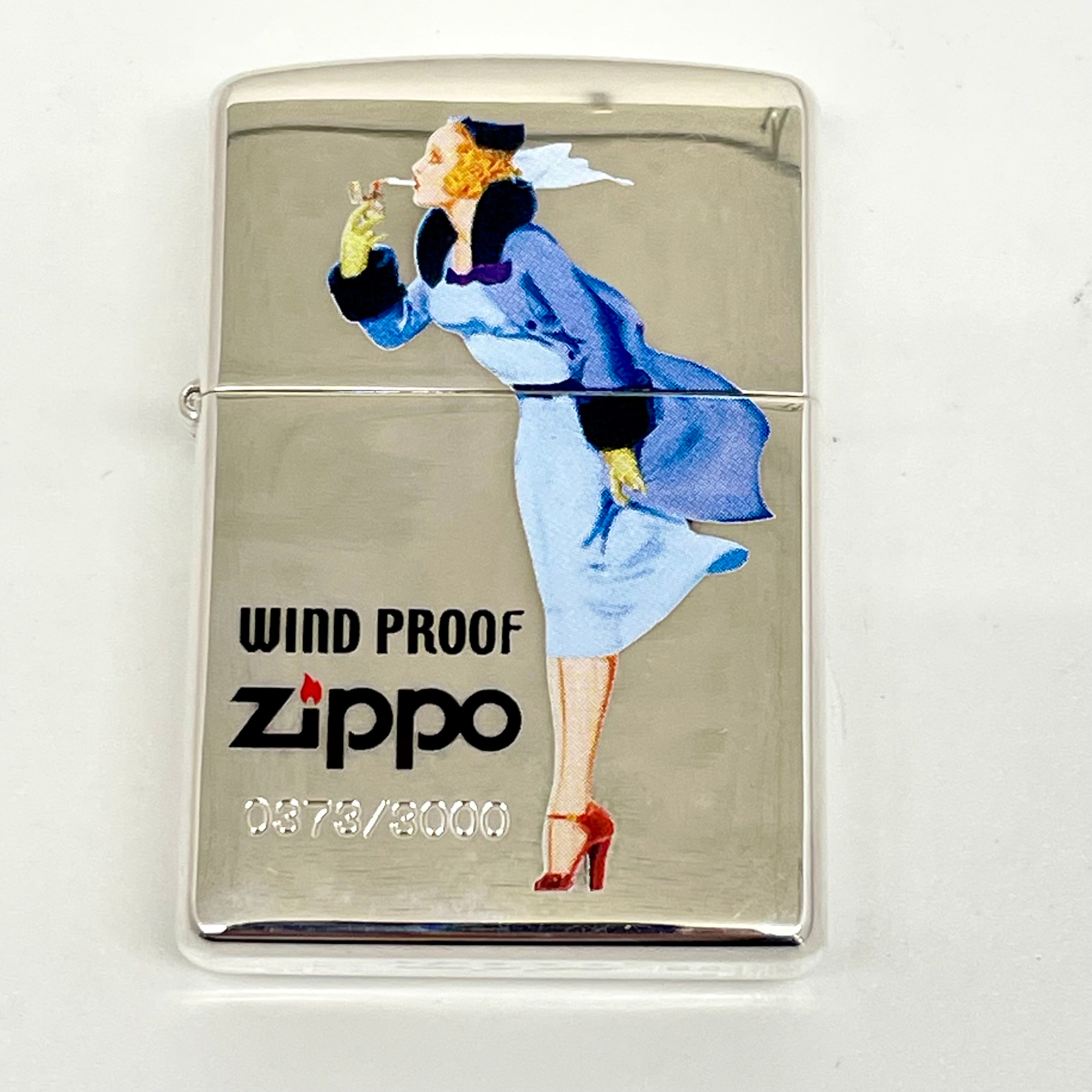 Zippo_（ジッポー）_Windy girl懐中時計セット_ 3000個限定 _未使用品