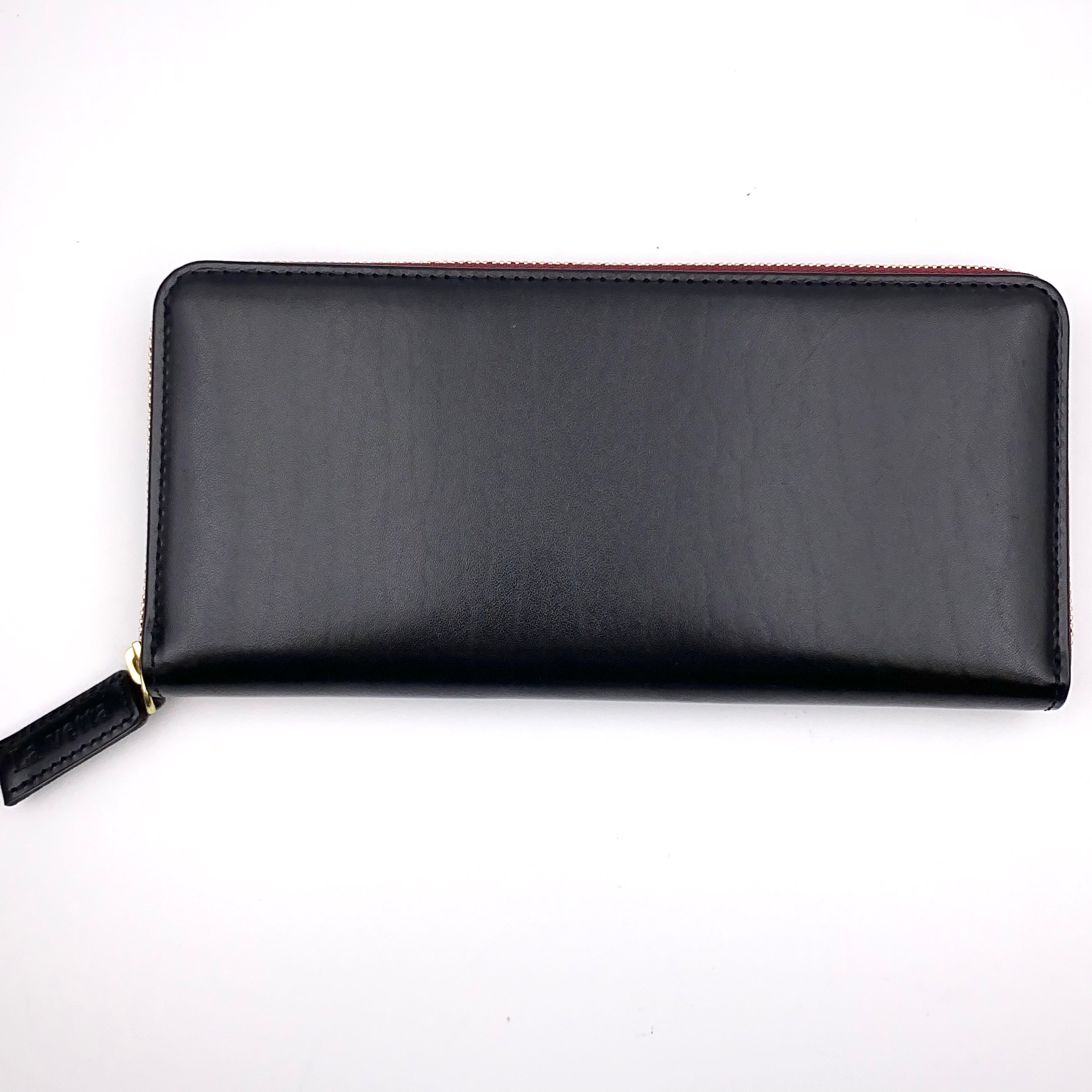 豊岡鞄（豊岡財布）_La vetta ルガト_ラウンドファスナー長財布_未使用品