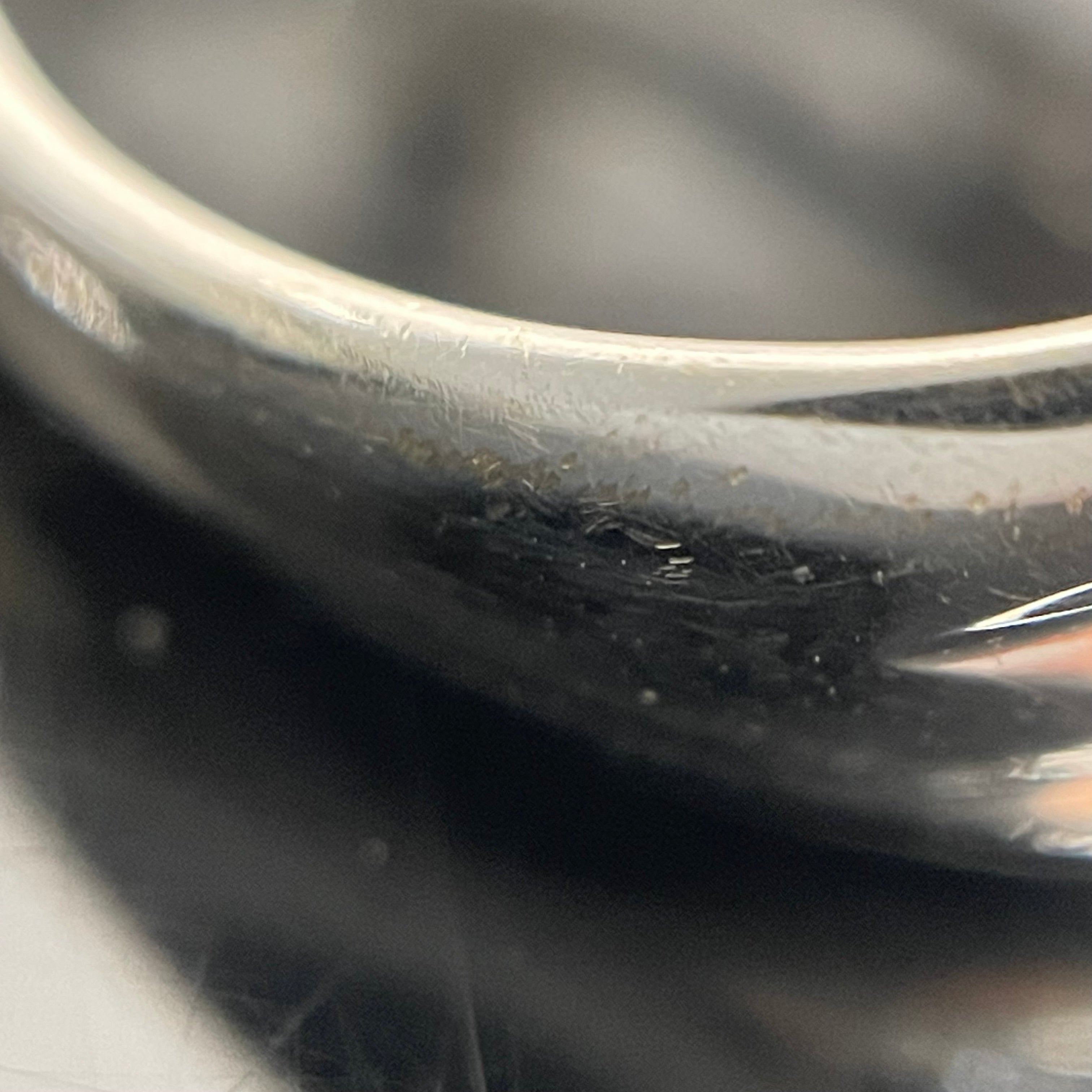 ノンブランド _K18WGファッションリング _ベビーパール/ダイヤモンド_ FD0.11ct/6.0g/＃12号_ 中古品