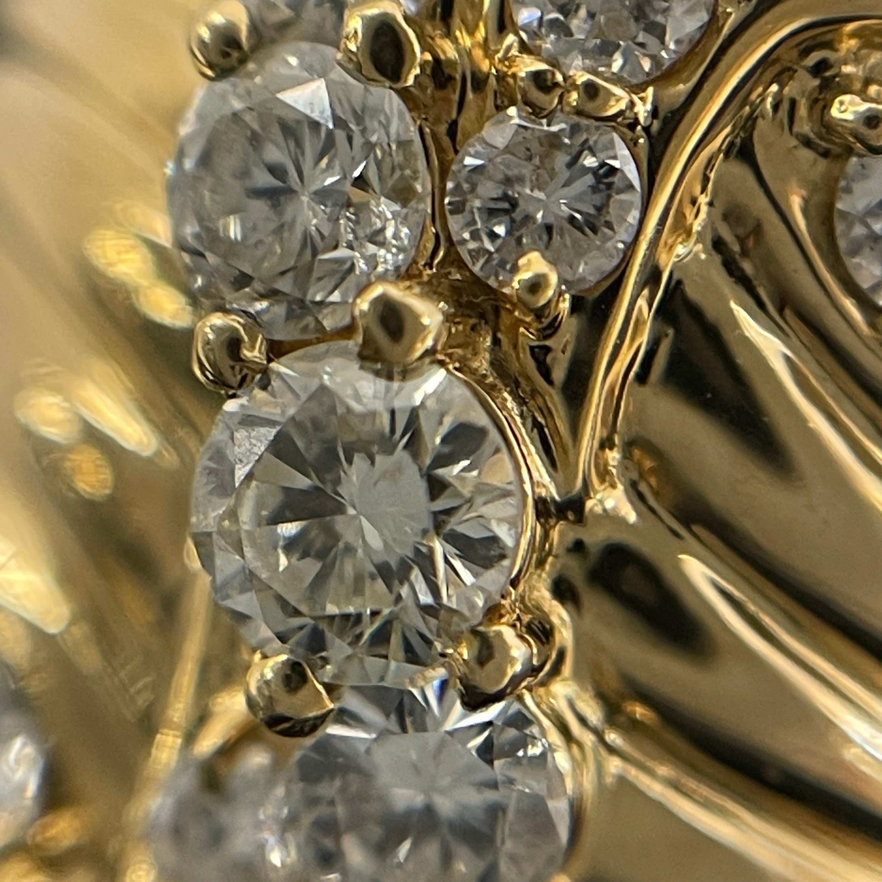 ノンブランド _K18ダイヤモンドリング_FD1.01ct/6.4g/#11号 _中古品