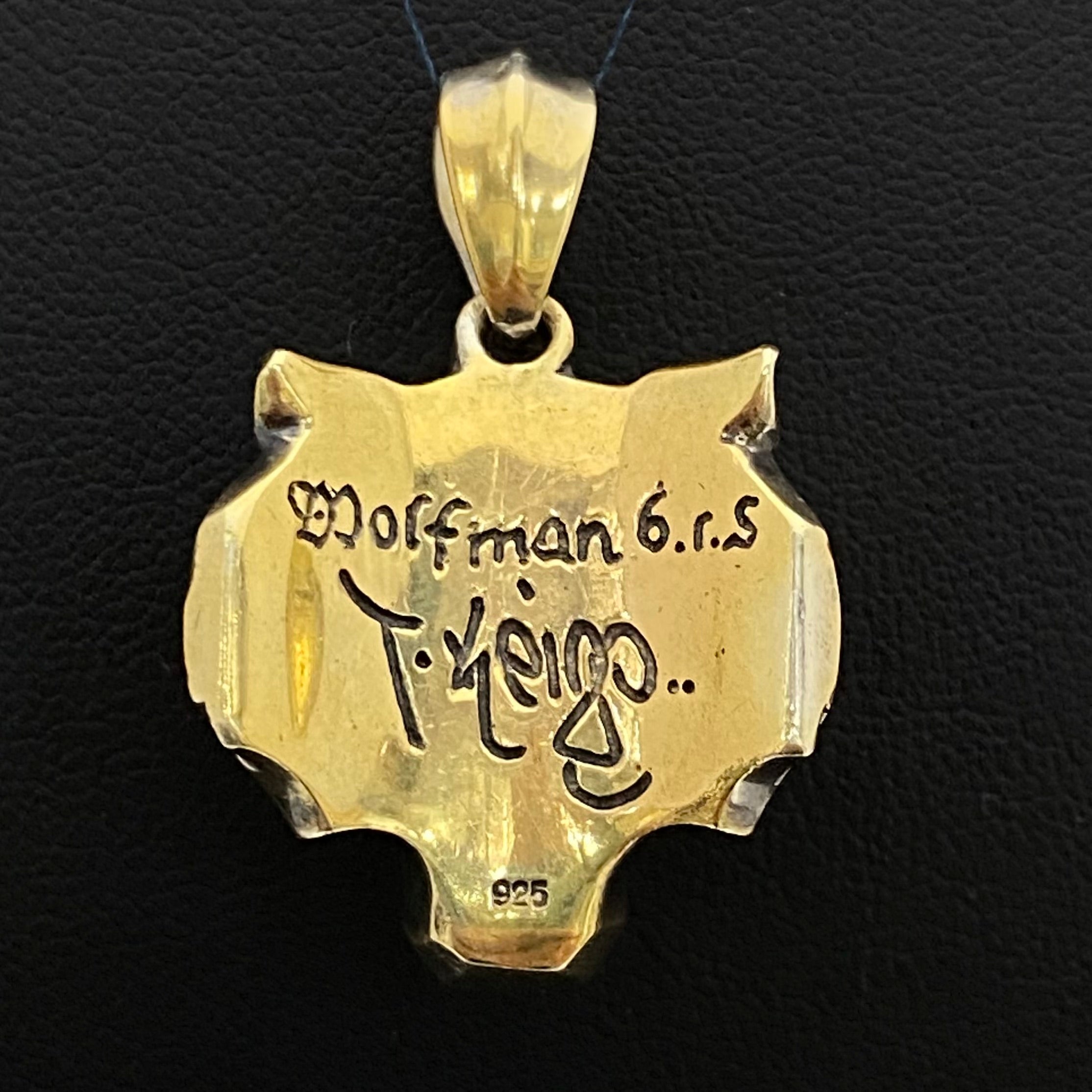 WOLFMAN B.R.S_（ウルフマンB.R.S）_SV925 ペンダントトップ_ 30.0g _中古品