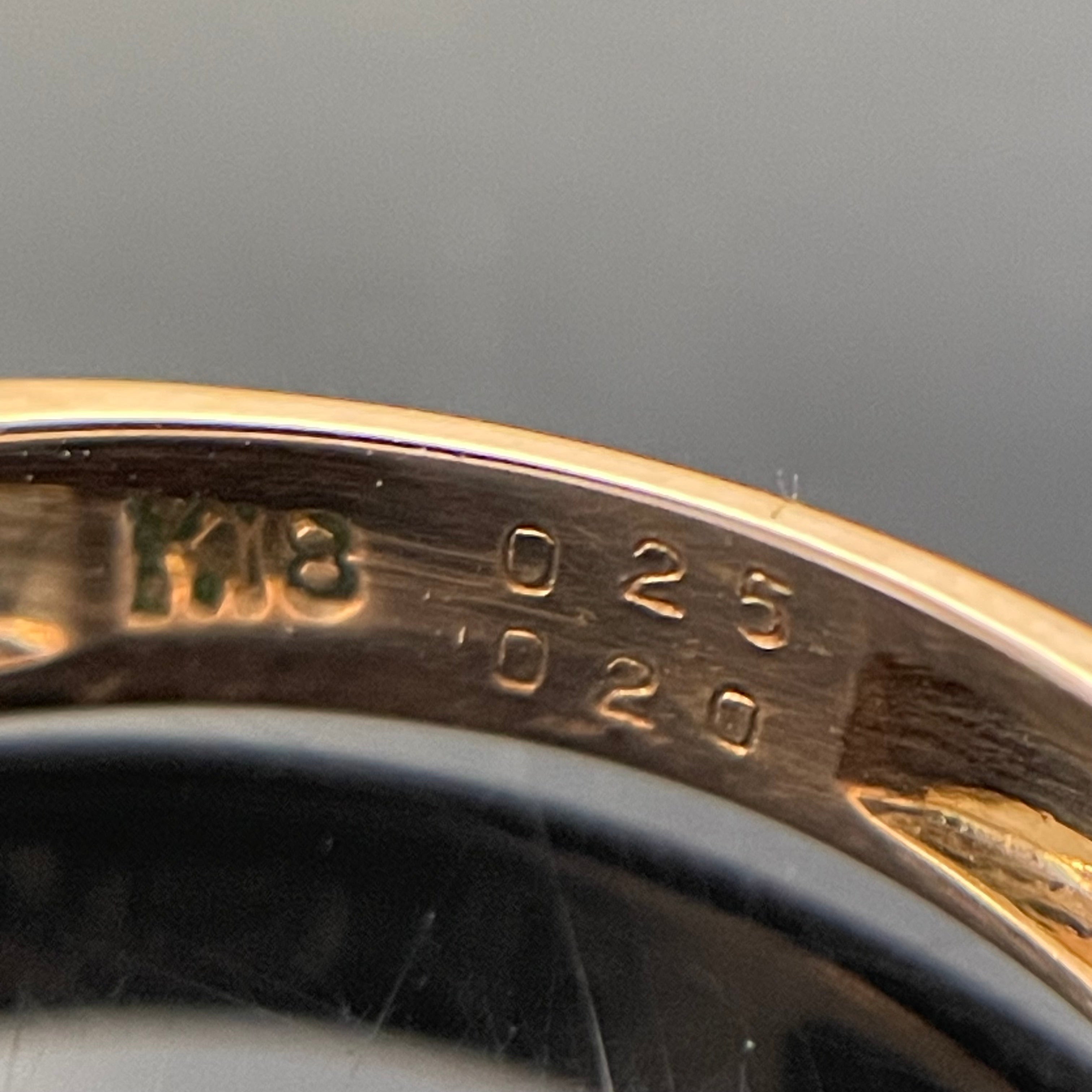 ノンブランド _K18RG ルビーリング_R0.25/FD0.2ct/2.8g/＃13号_中古品