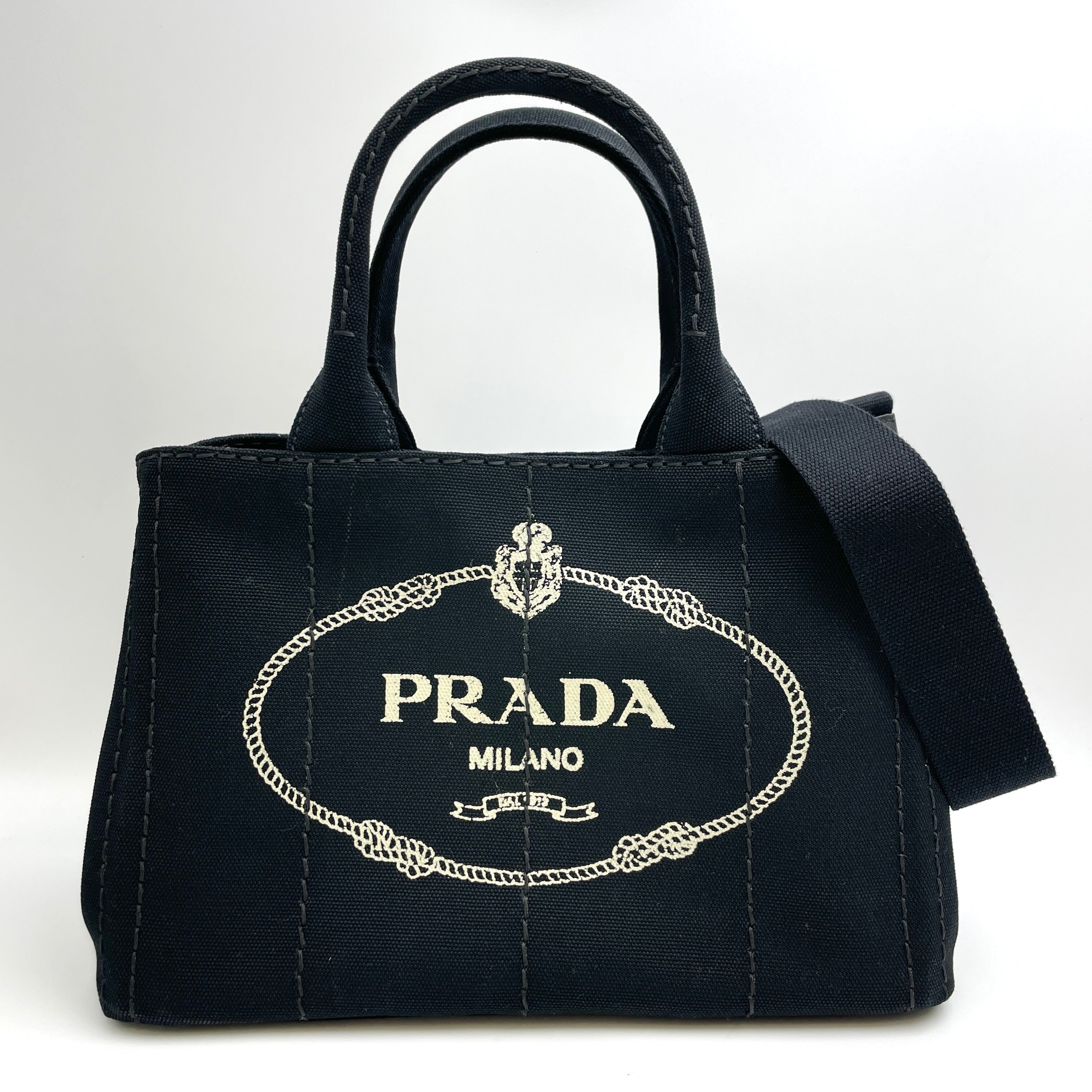 PRADA_（プラダ）_カナパトート2WAY_ 1BG439（黒）_ 中古品