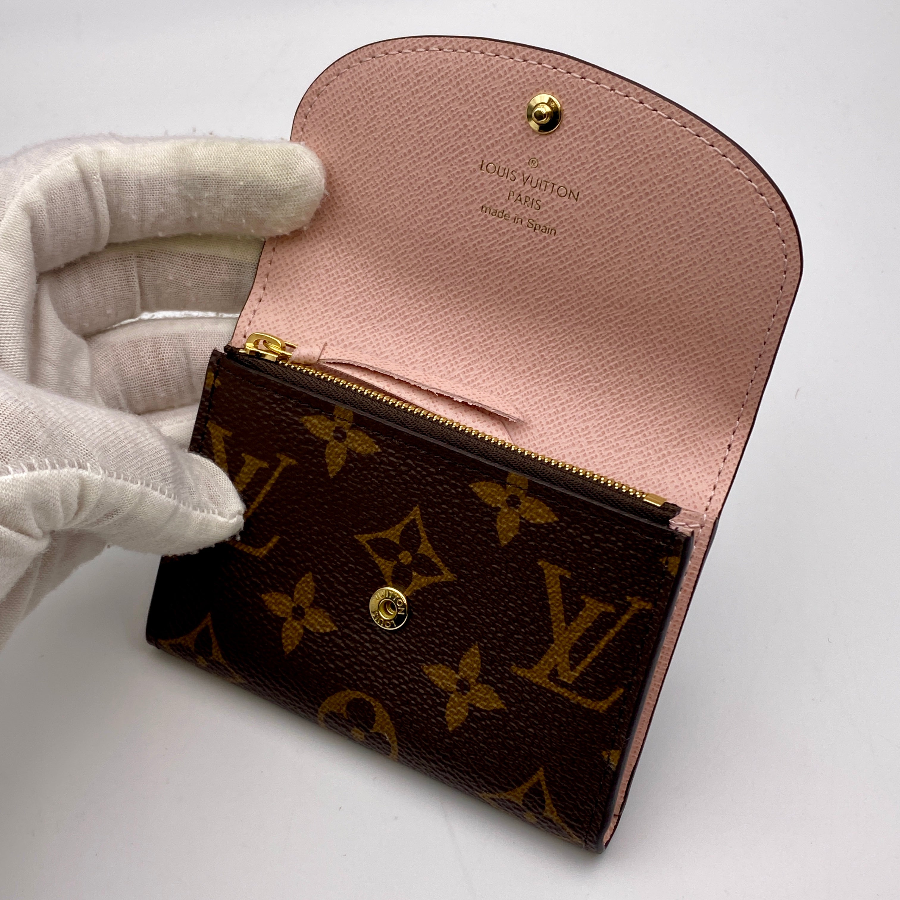 LOUIS VUITTON_（ルイヴィトン）_ポルトモネ･ロザリ _ローズバレリーヌ _M62361 _中古品