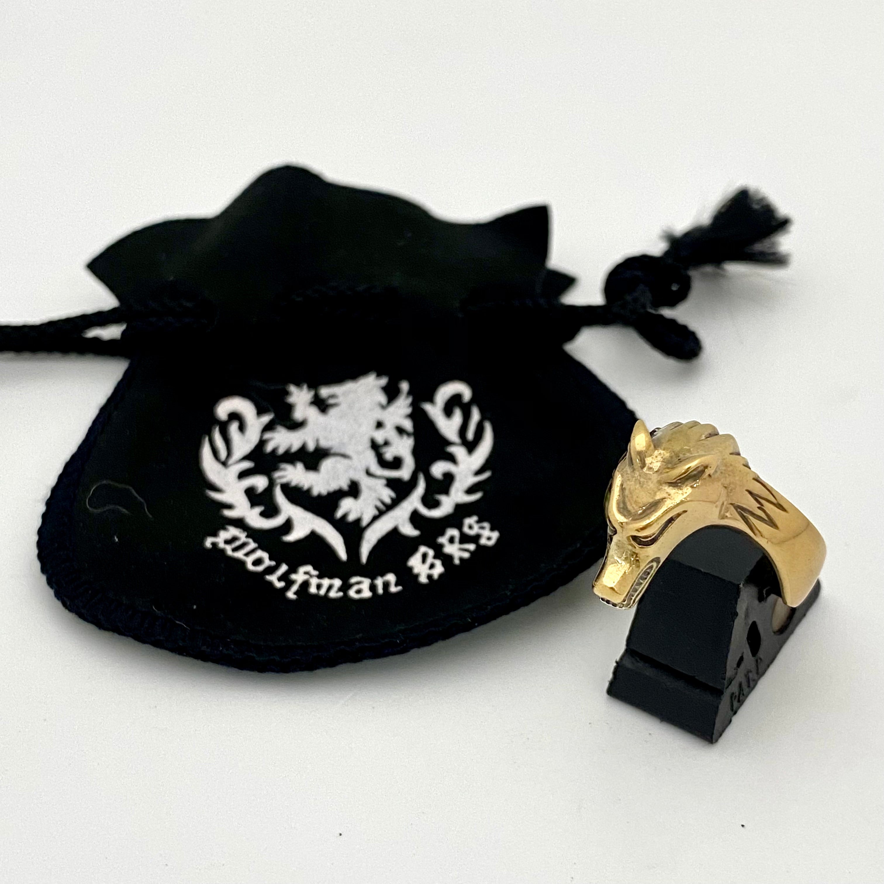 WOLFMAN B.R.S_（ウルフマンB.R.S）_SV925 ウォーウルフミニリング_ 10.5g／＃15号 _中古品