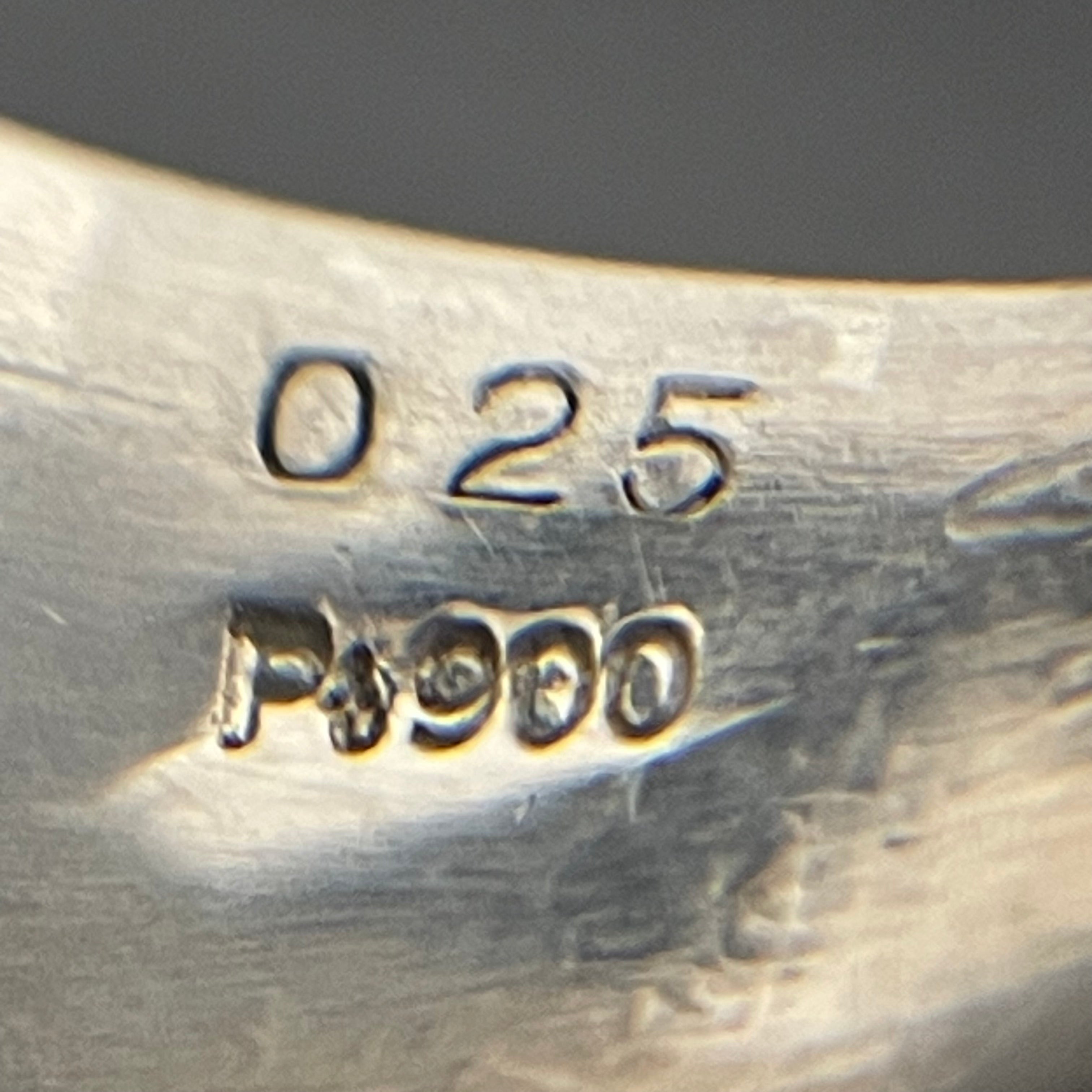 ノンブランド _Pt900 タイガーモチーフ_ダイヤモンドリング _D0.25ct/26g/＃22号_ 中古品