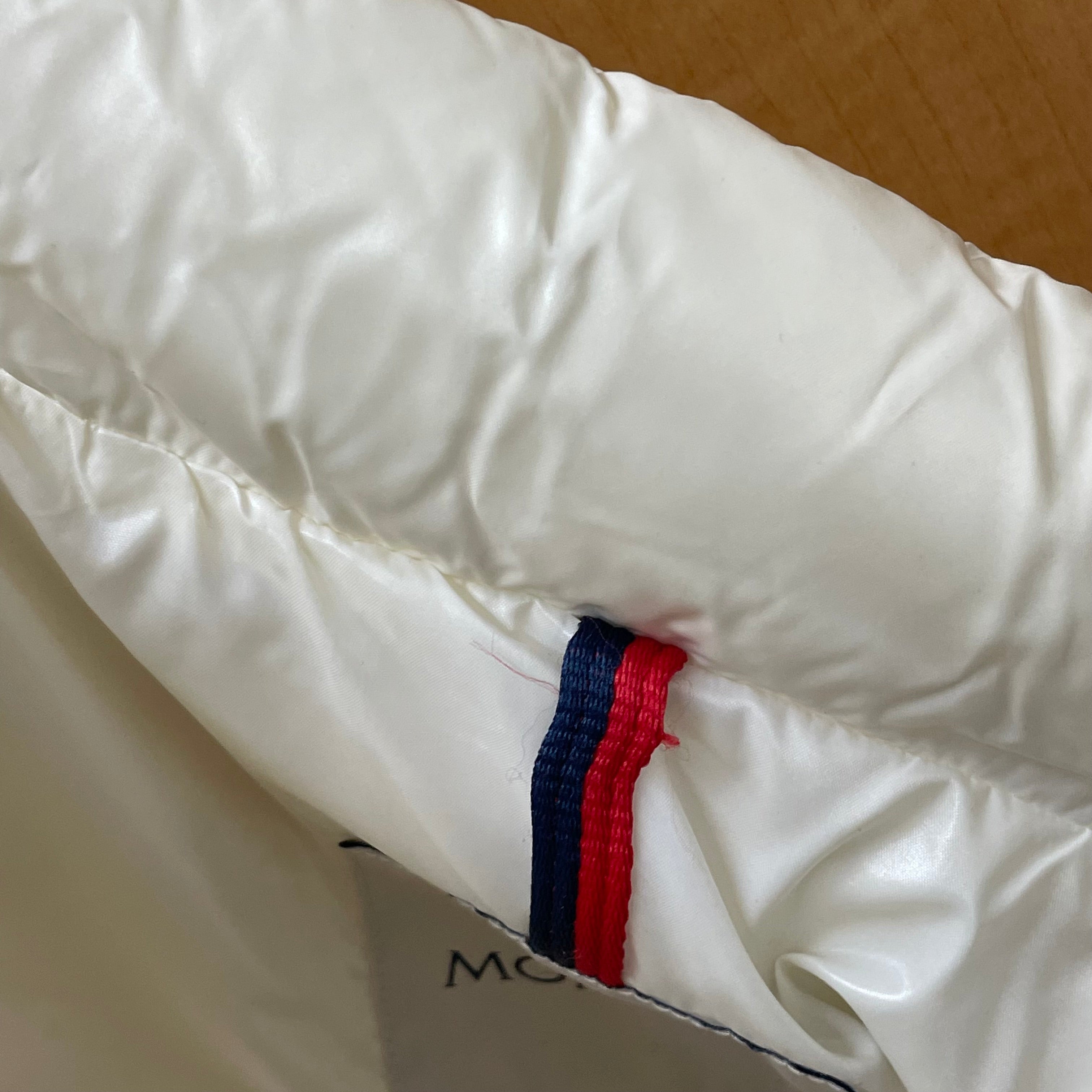 MONCLER_（モンクレール）_レディス用ダウンベスト_GHANY GILET _ホワイト サイズ＃1 _中古品