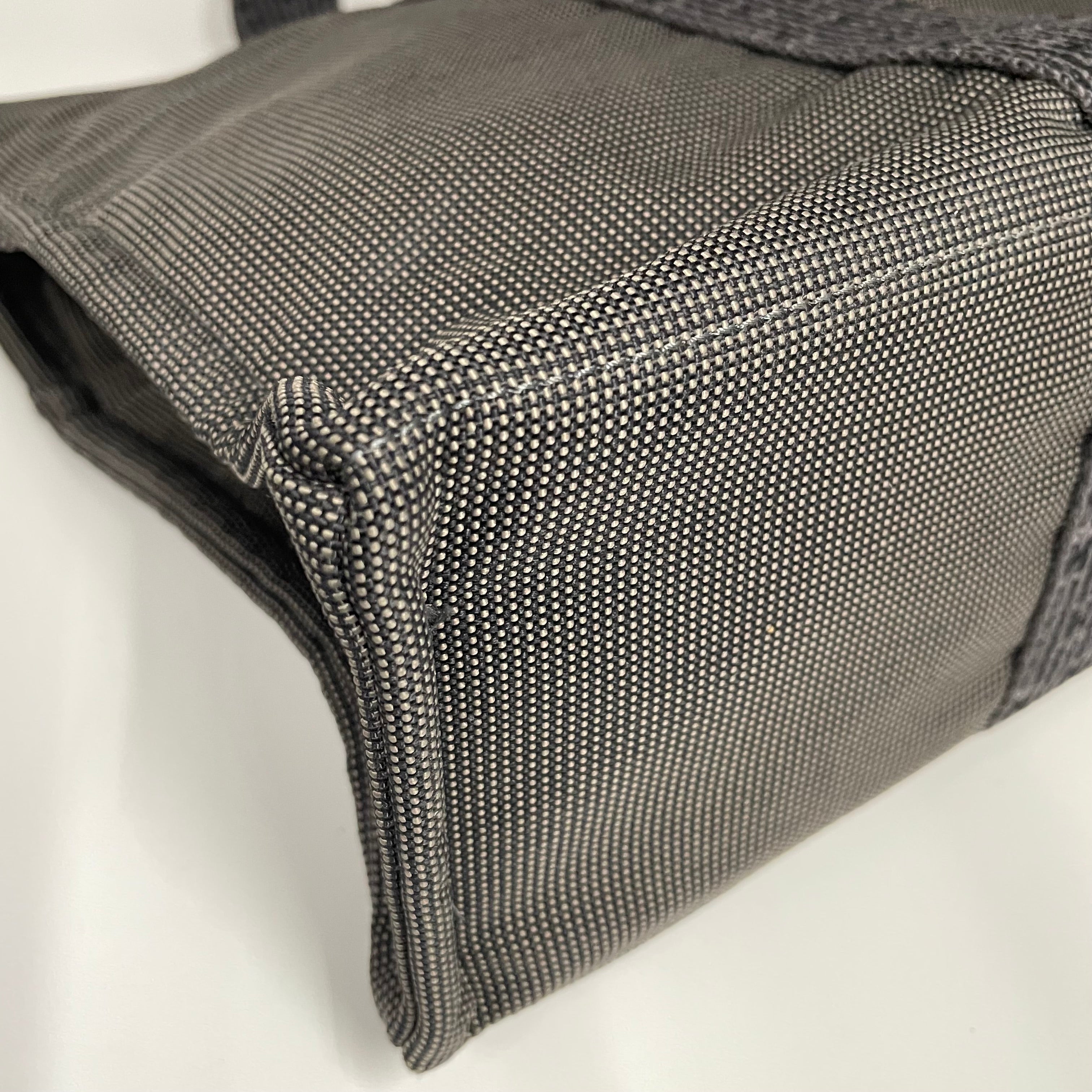 HERMES_（エルメス）_エールライン トート MM _キャンバス グレー_ 中古品