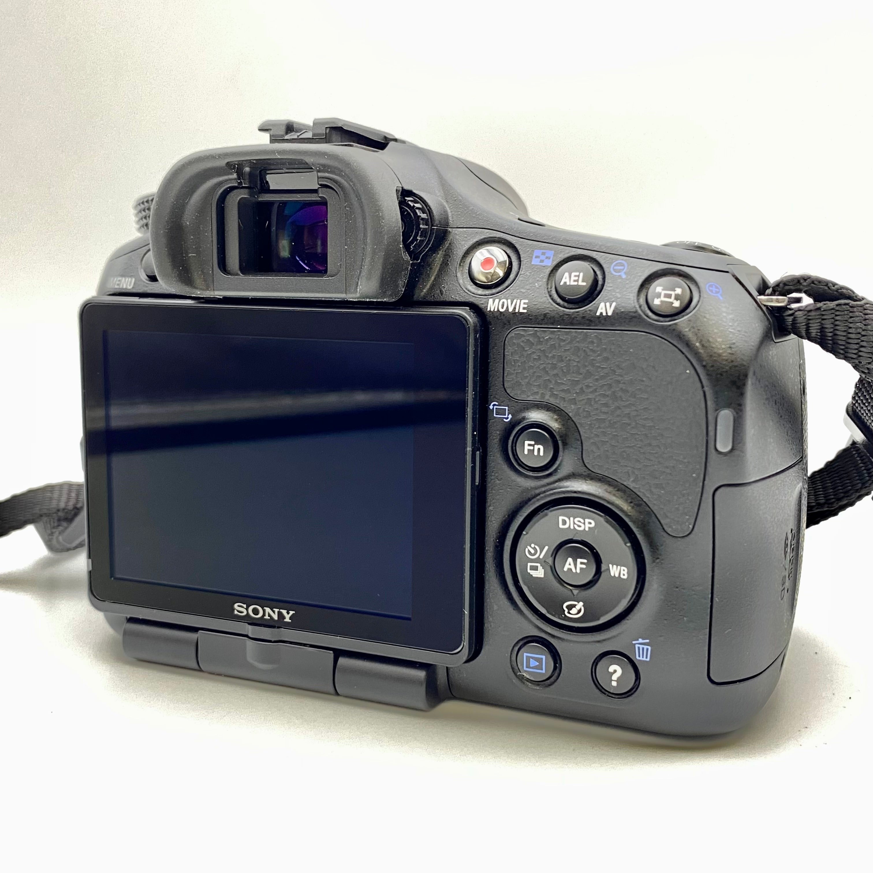 SONY_（ソニー）_デジタル一眼カメラ_α65 SLT-A65VX_ダブルズームレンズキット_中古品