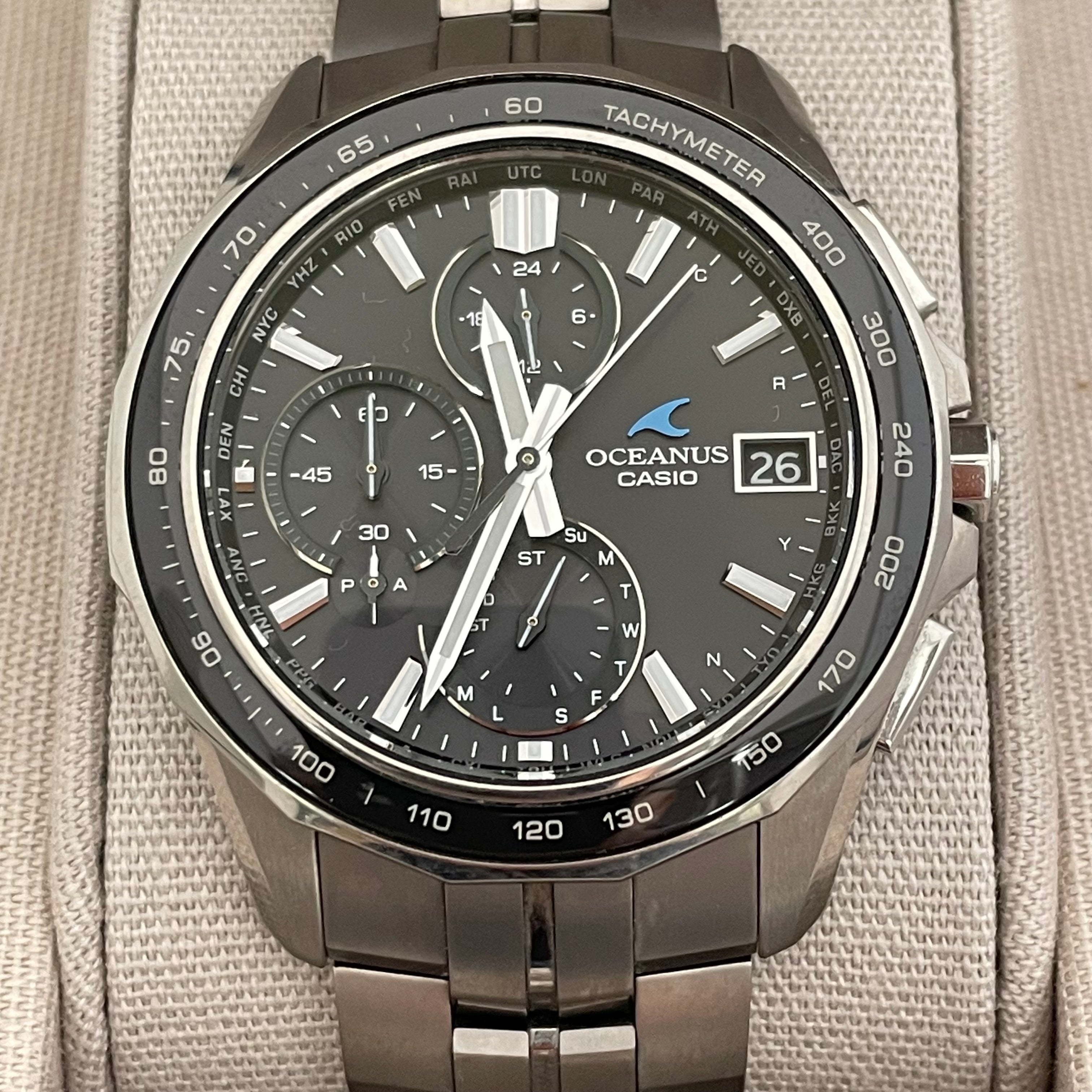 CASIO（カシオ）_OCEANUS _Manta S7000 Series _OCW-S7000-1A2JF_ 中古品